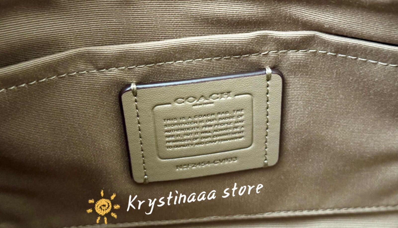 NWT Coach Teri Shoulder Bag In Signature Canvas CV933