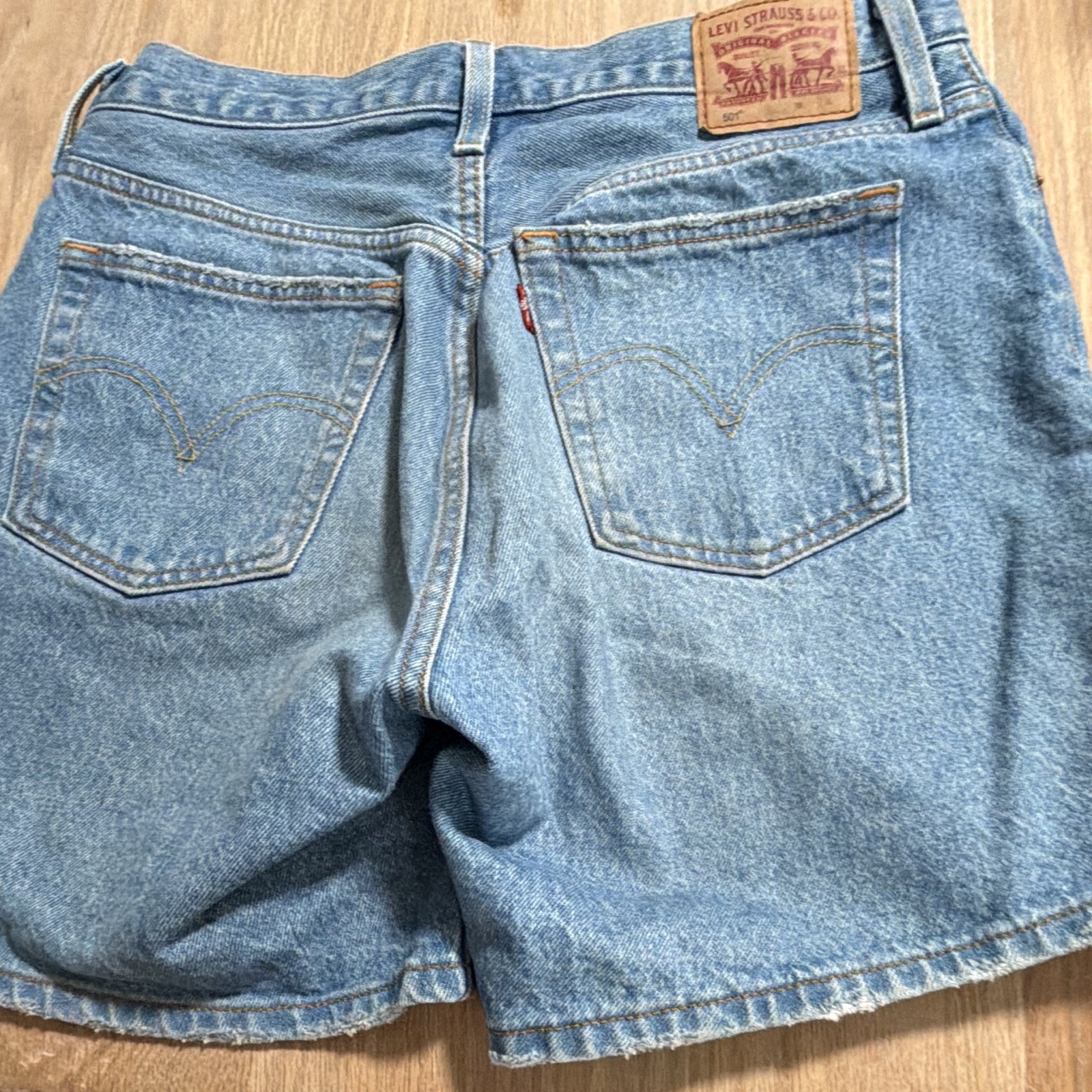 Women’s 501 Jean Short Mid Rise Thigh Length