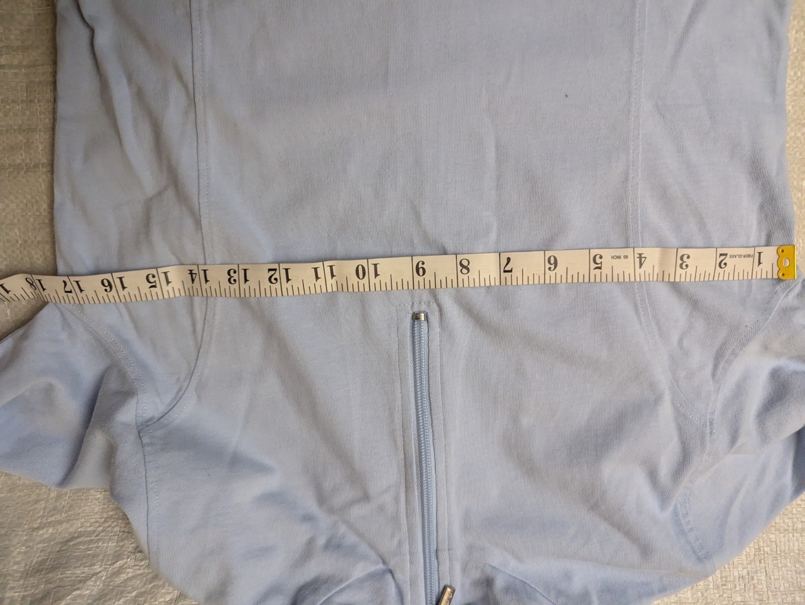 New with Tags Tagg Equestrian Long Sleeve 100% Cotton Sky Blue Top Size SM