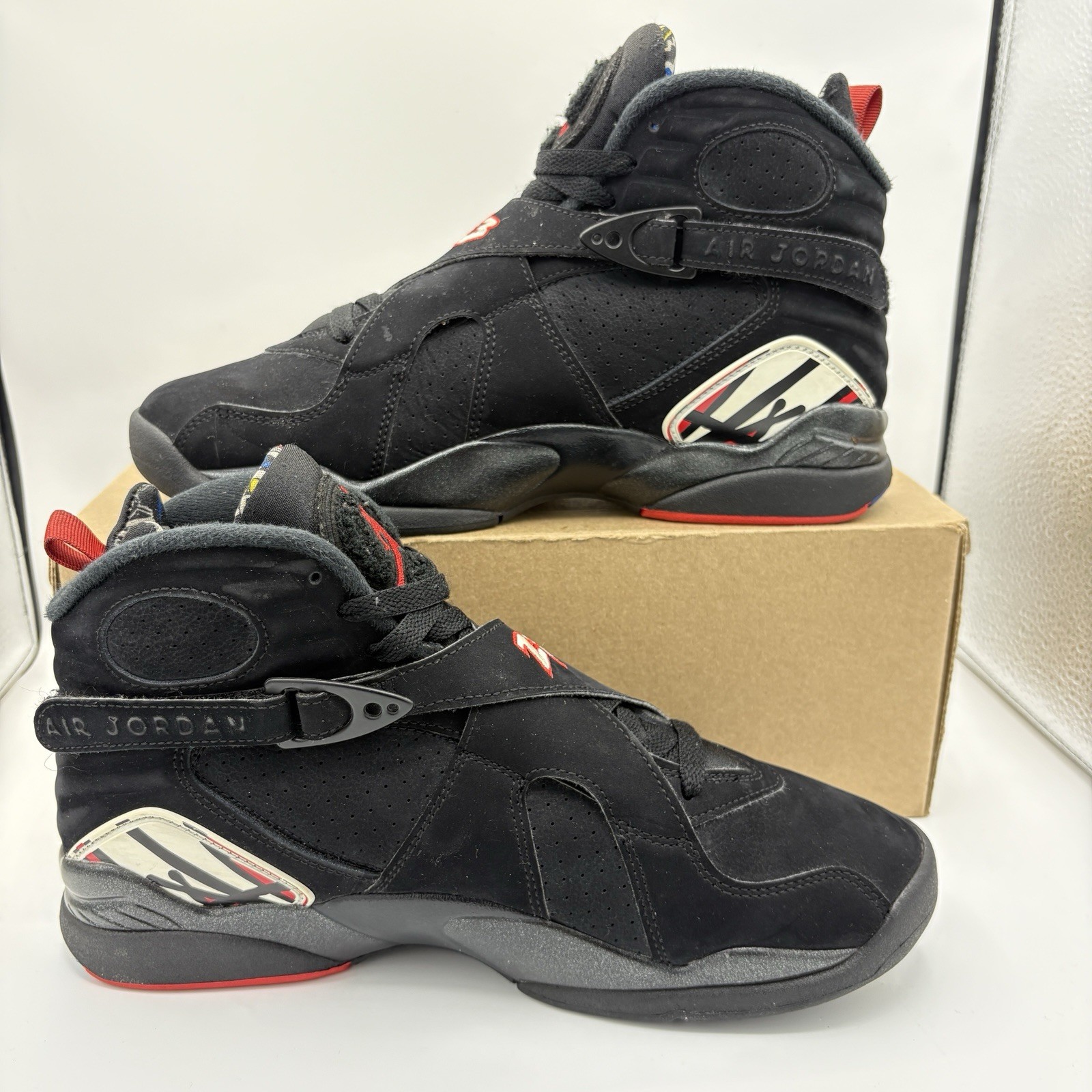 Size 8.5M/10W – Jordan 8 Retro Playoffs (2023) 305381-062 Pre-Owned