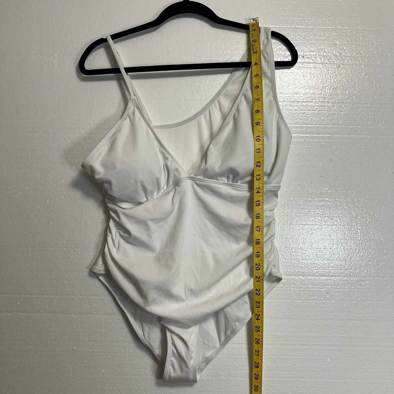 SHEIN One Piece white Swim Suit Size 1XL Summer Beach Wear