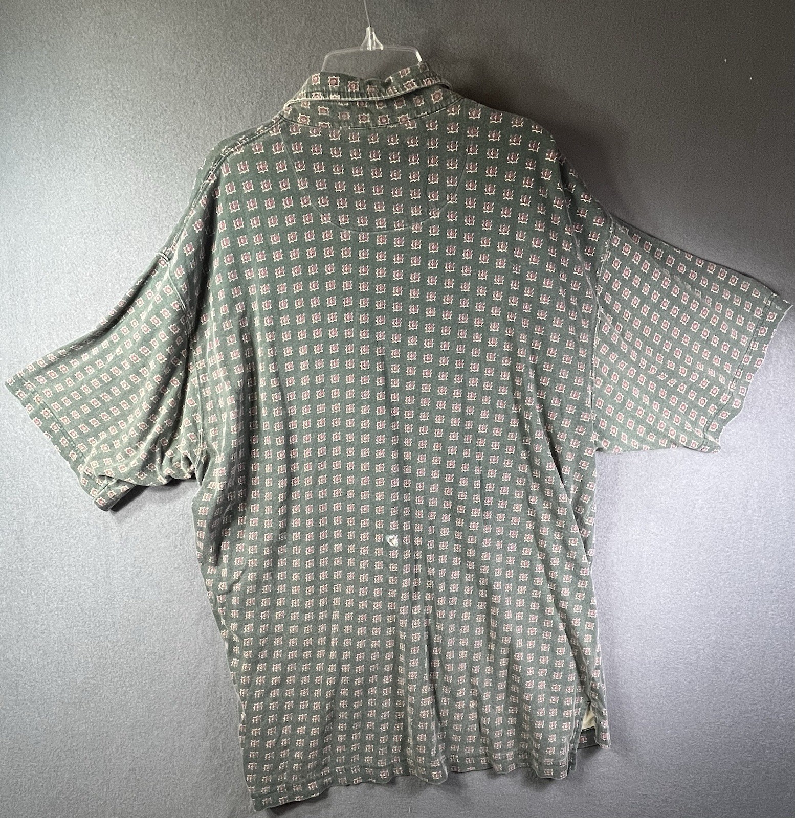OSCC Old School Clothing Co Polo Shirt L Vintage Hong Kong Destroyed See Photos