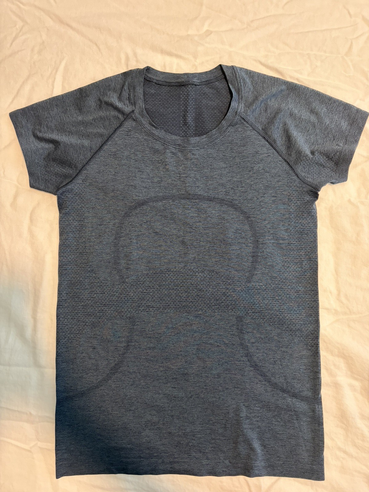 Lululemon Swiftly Tech Short Sleeve Shirt 2.0 True Navy Iron Blue Size 8