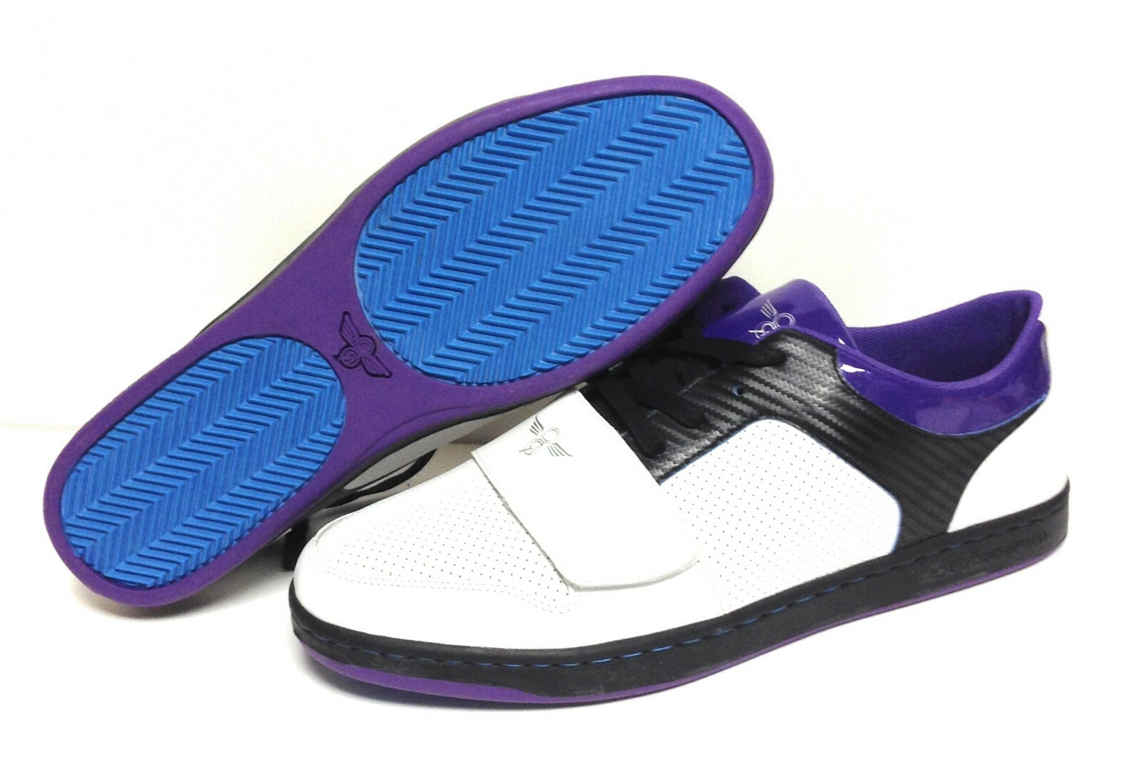 Mens Creative Recreation Cesario Lo CR4L012 WTEBP White Purple Sneakers Shoes