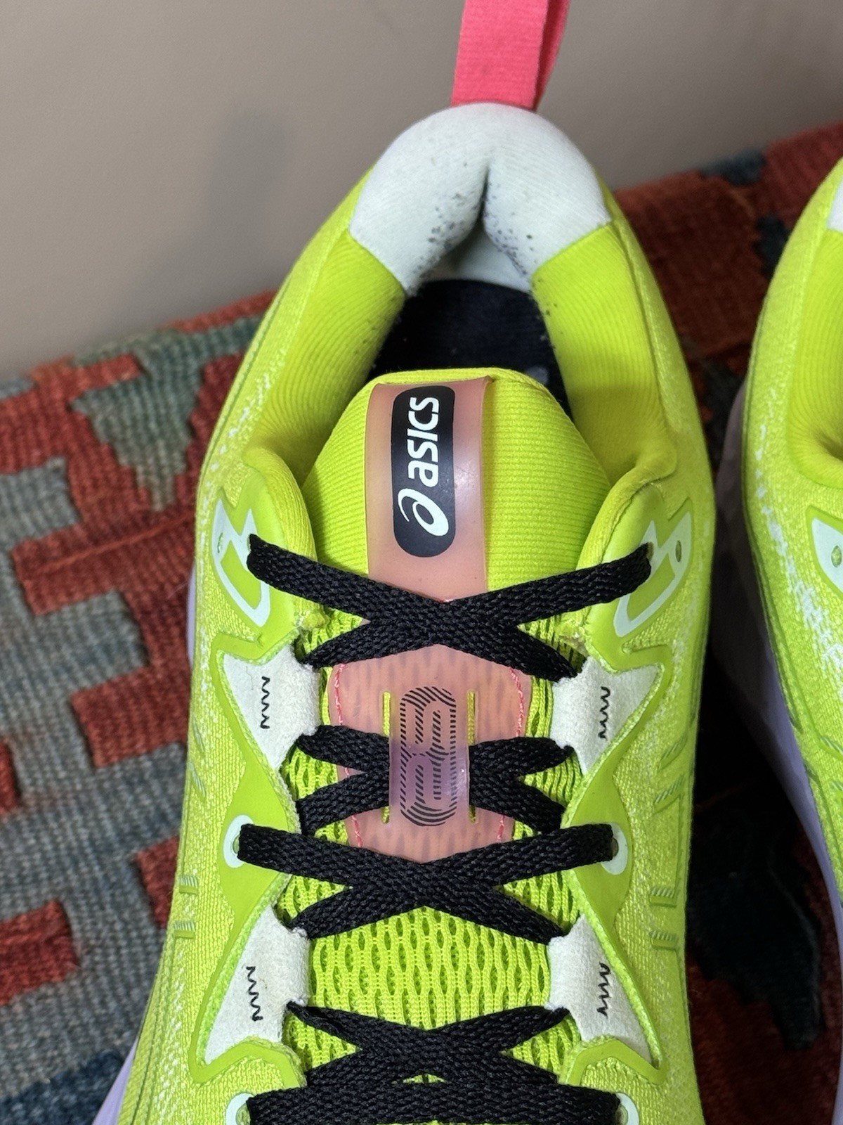 ASICS Gel Cumulus 25 ‘Lime Zest’ Men’s Size 11.5 1011B621300 Running Shoes