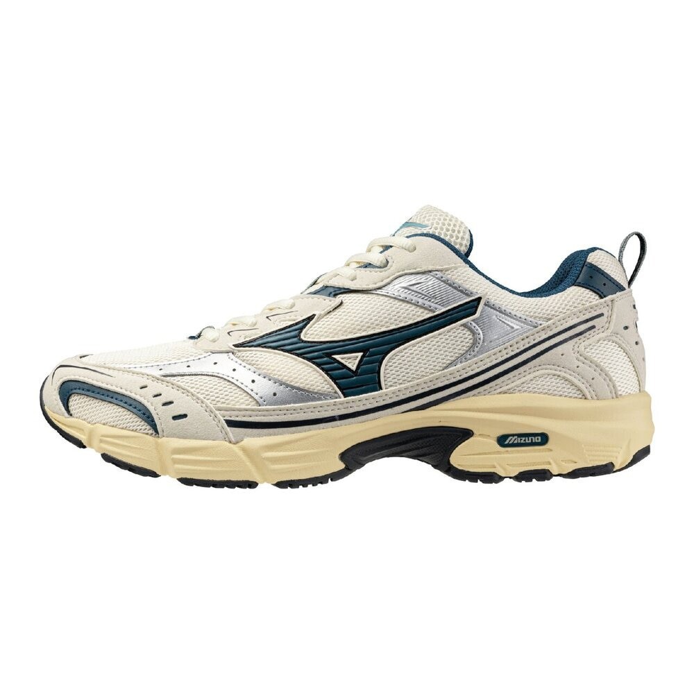 mizuno MXR D1GA256206 Light Beige Blue Unisex Shoes tko06