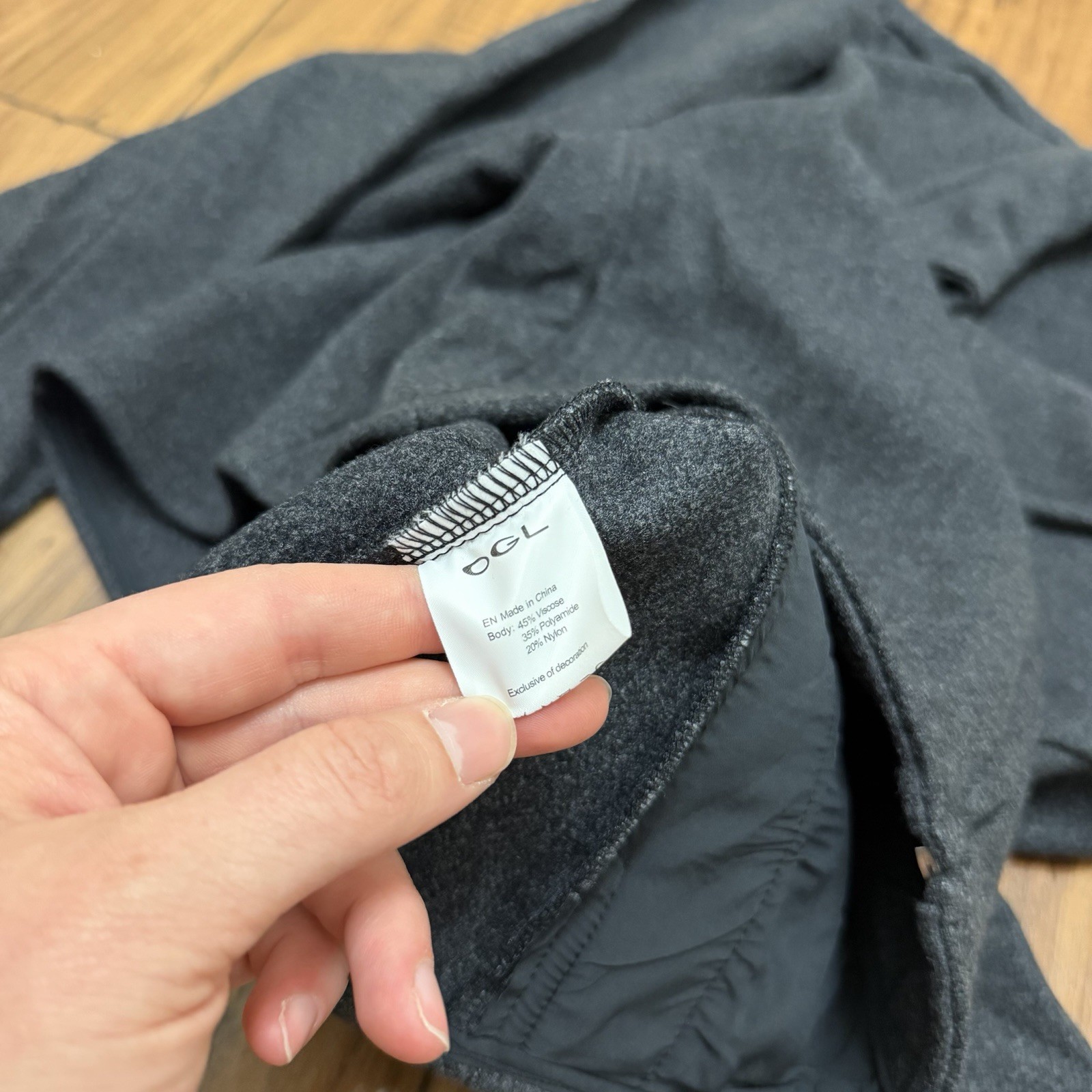 NEW OGL Full Zip Up Jacket Business Casual Gray Soft Womens Small
