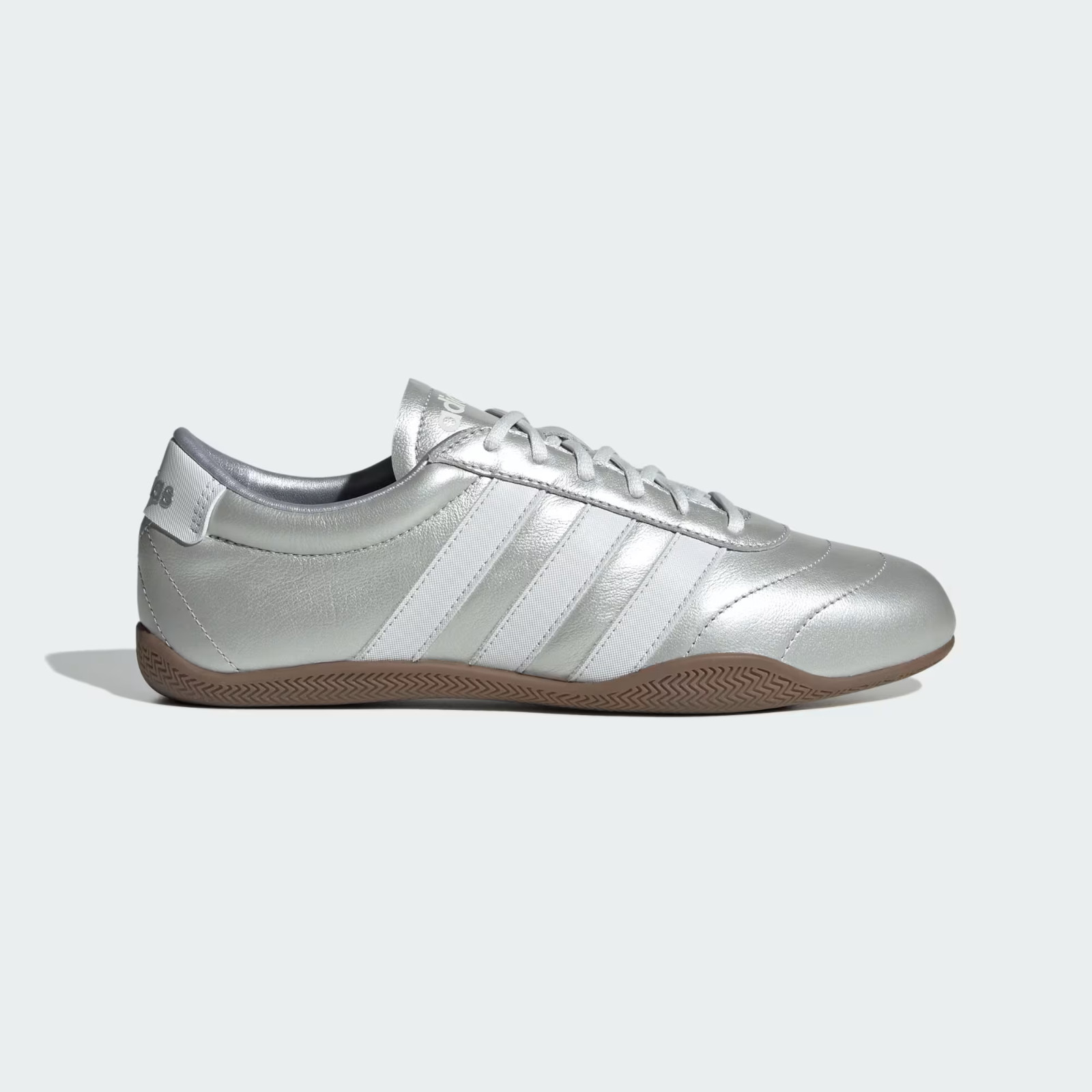 Adidas Women’s Grand Court Lo ‘Silver Metallic Gum’ Shoes JQ9682