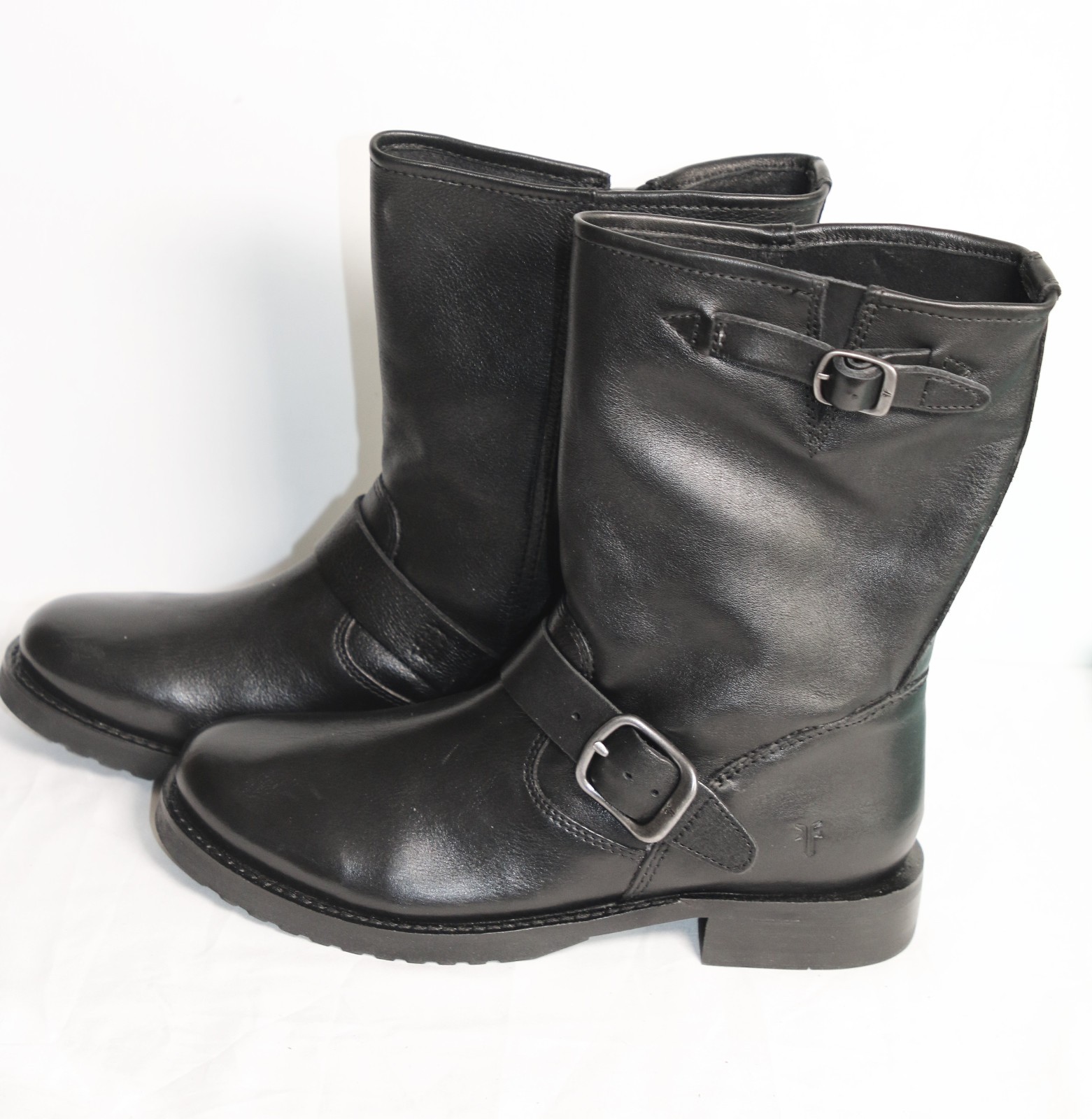 Frye FR42130M Veronica Leather Boots Sz 7.5M Black #3170