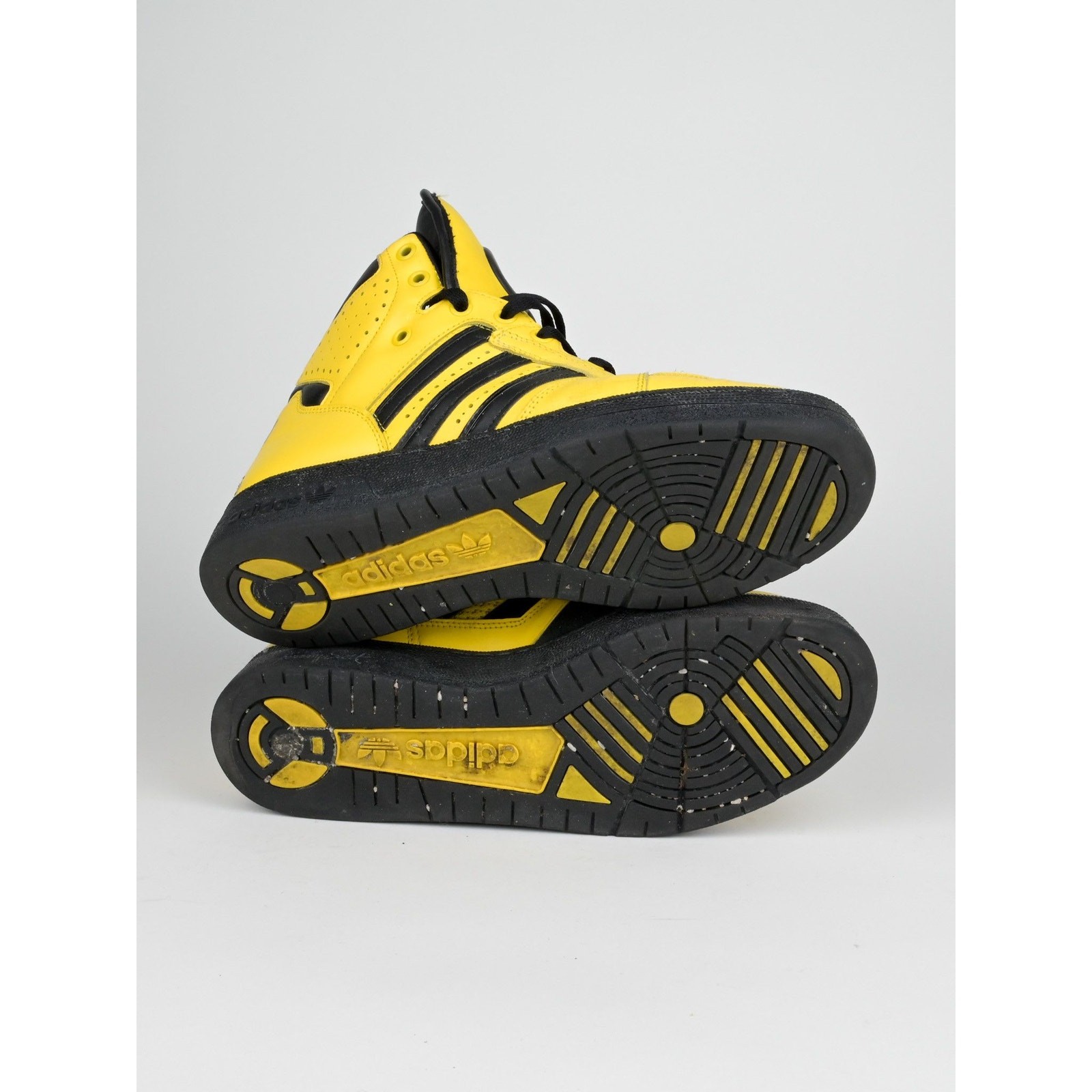 Adidas x Jeremy Scott S/S 2012 Instinct Hi (Black/Yellow) – Size 10