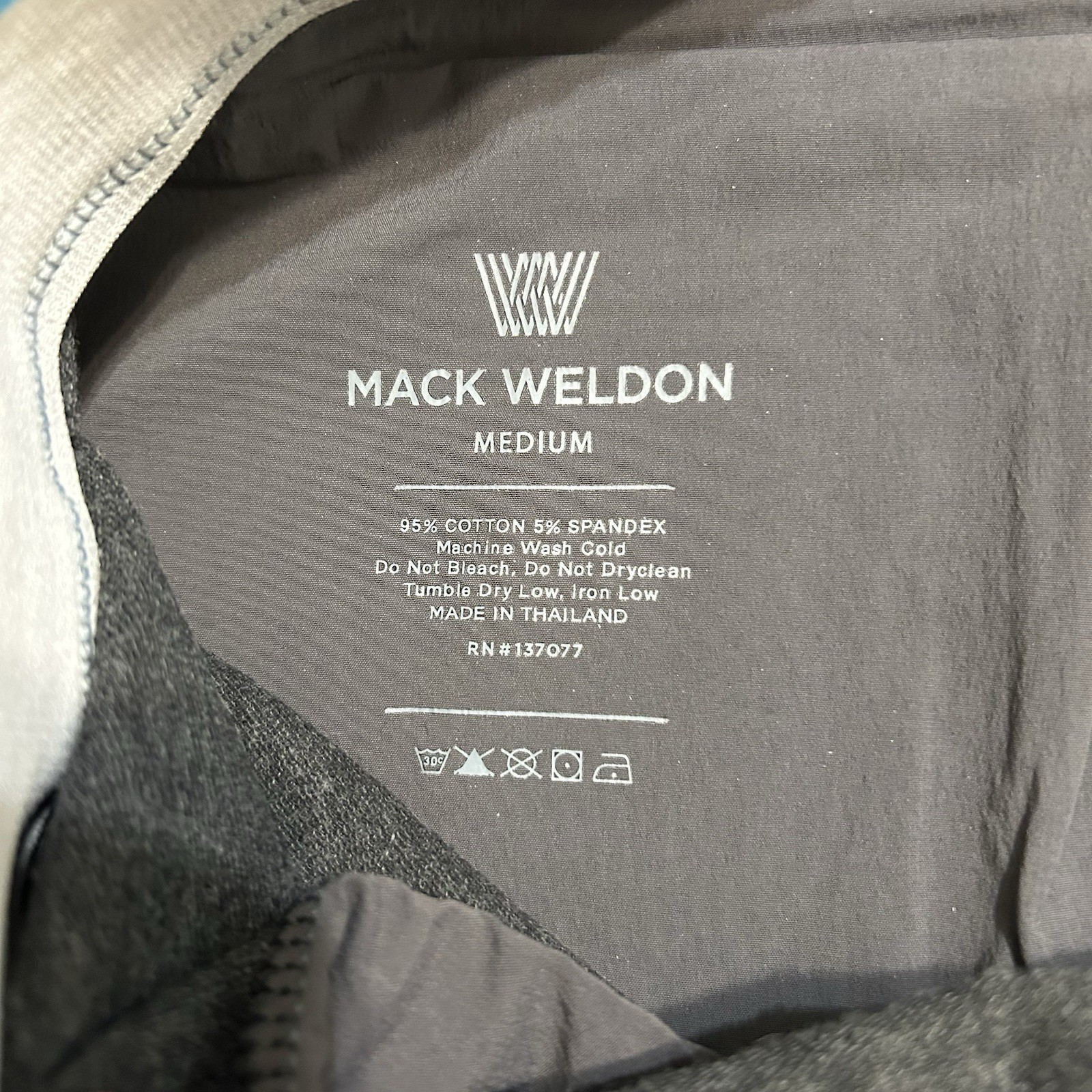 Mack Weldon Pants Mens Medium Ace Sweatpants Joggers Black For Daily Wear