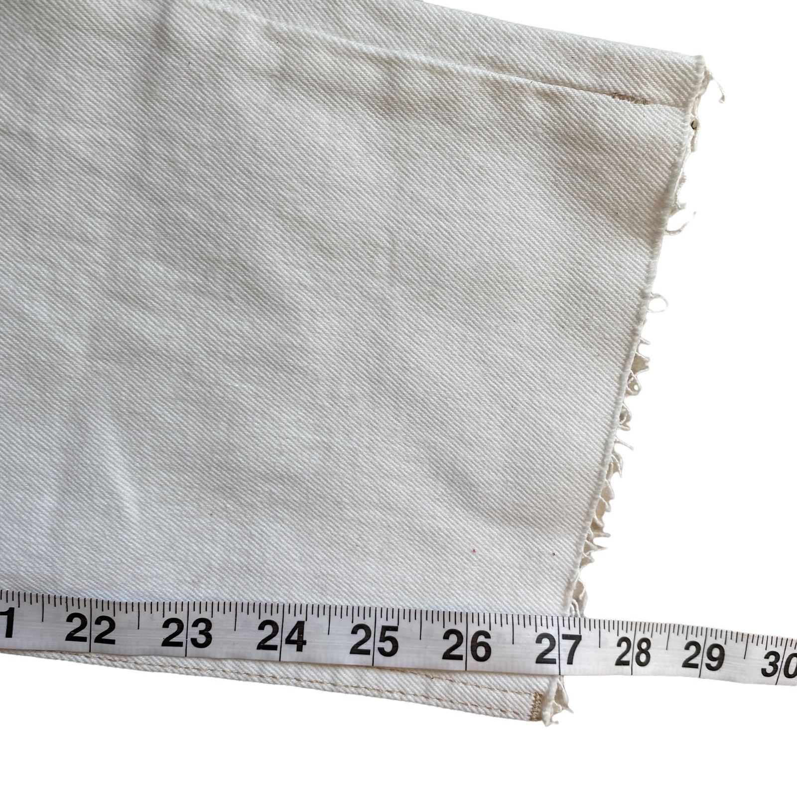 NWT Topshop Straight Jeans Off-White High Waist Women’s 10/32