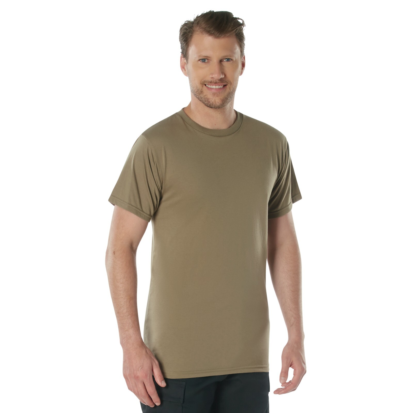 Men’s AR 670-1 Coyote Brown T-Shirt – Compliant w/ MultiCam & OCP Uniforms