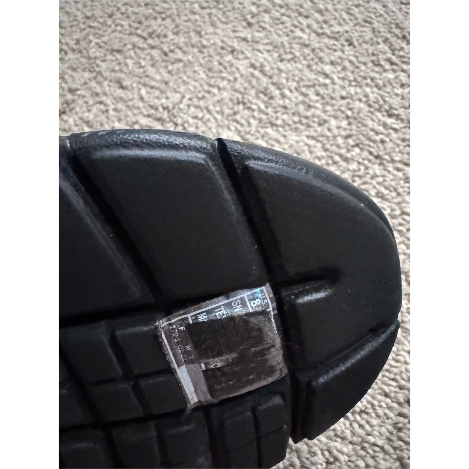 Skechers Memory Foam Footbed Flex Style Black Mesh Slip On Sandals Womens Size 8