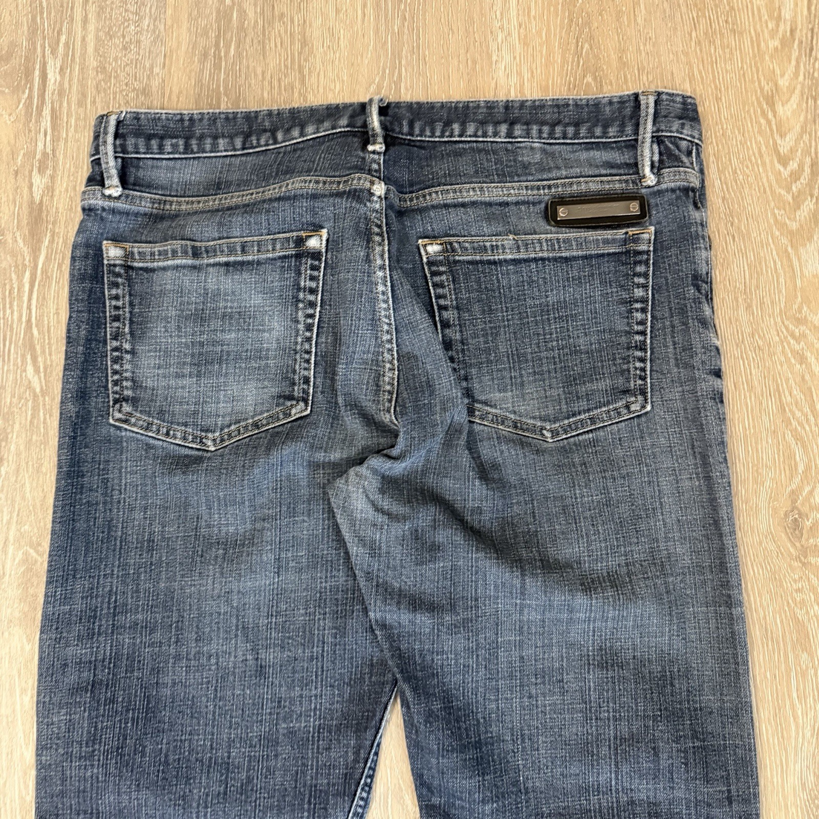 Burberry Brit Steadman Denim Jeans Men’s 36×30 Straight Fit Washed Distressed