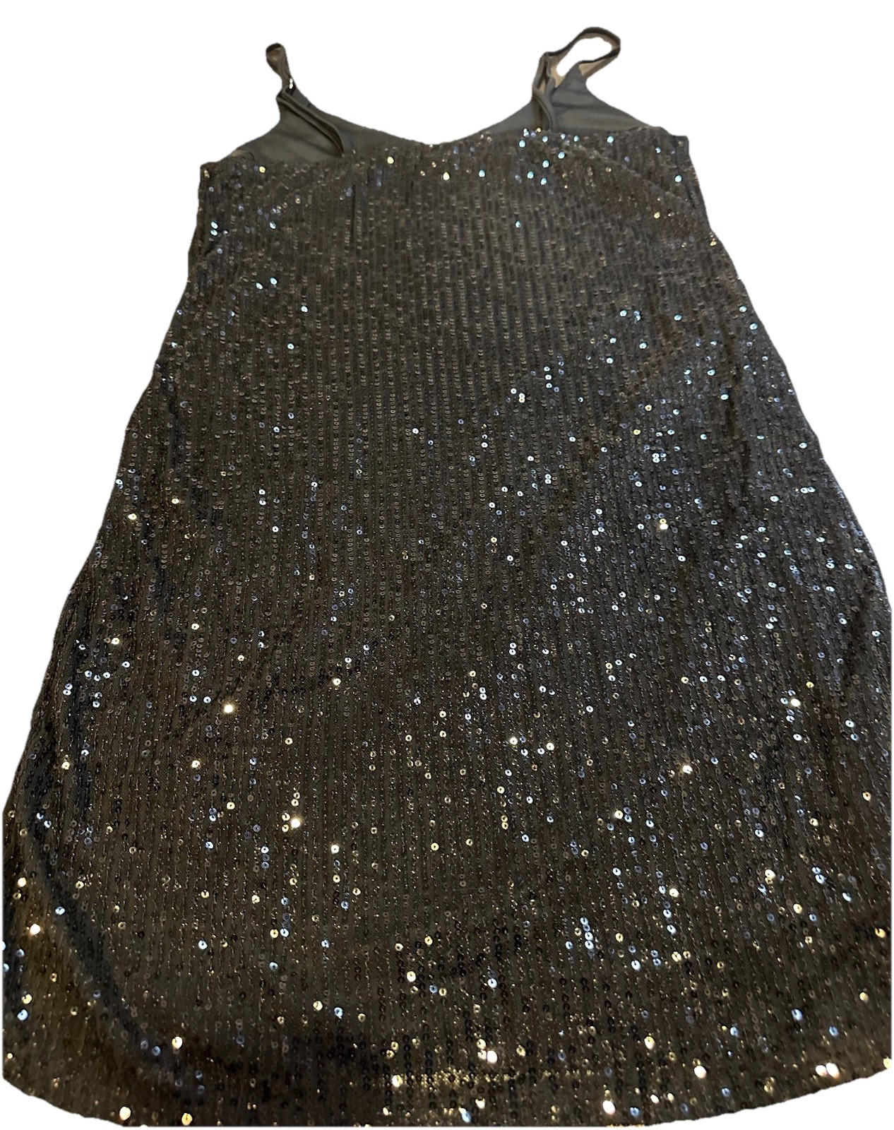 Fashion nova by Love J. Shimmering black sequin bodycon dress
