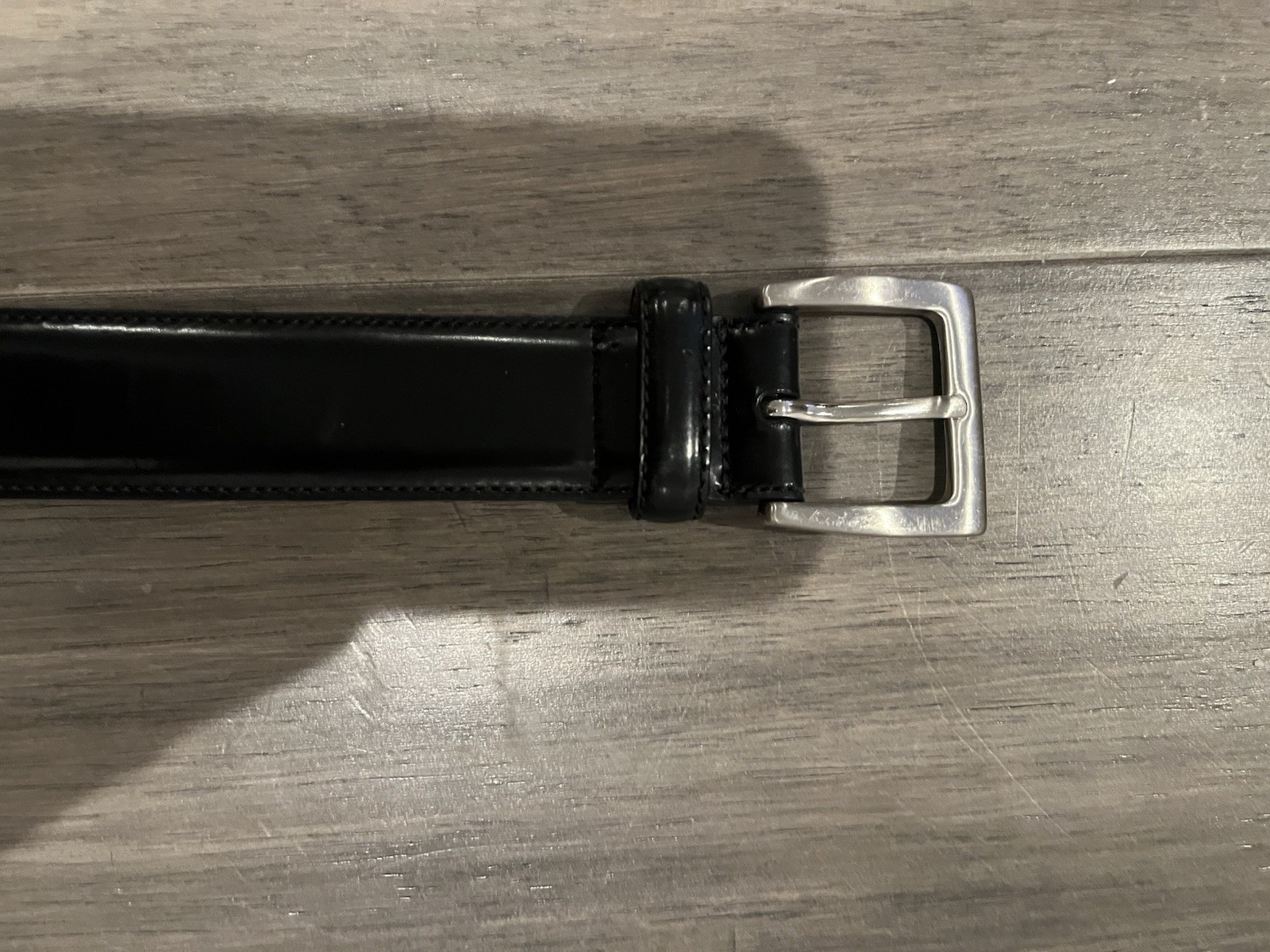 Coach Genuine Leather Belt in Black, Size 32 80cm