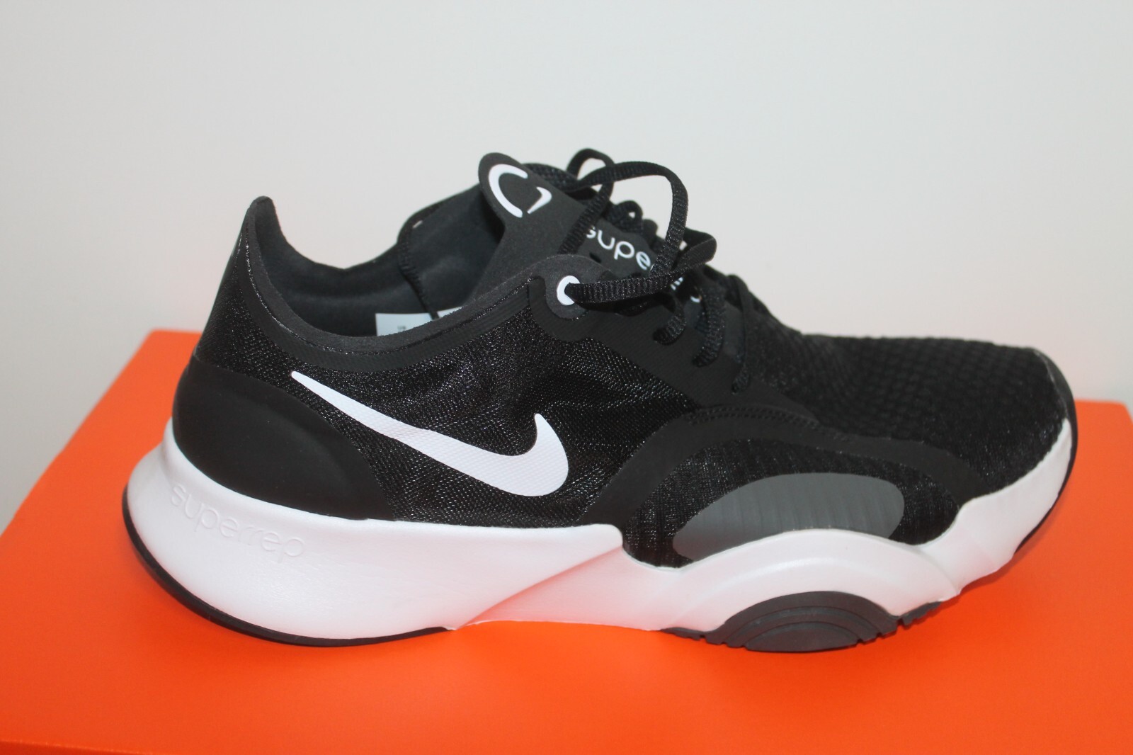 Nike Superrep GO Mens Shoe Sneaker Black White Size 41 42.5 43 45 45.5 46