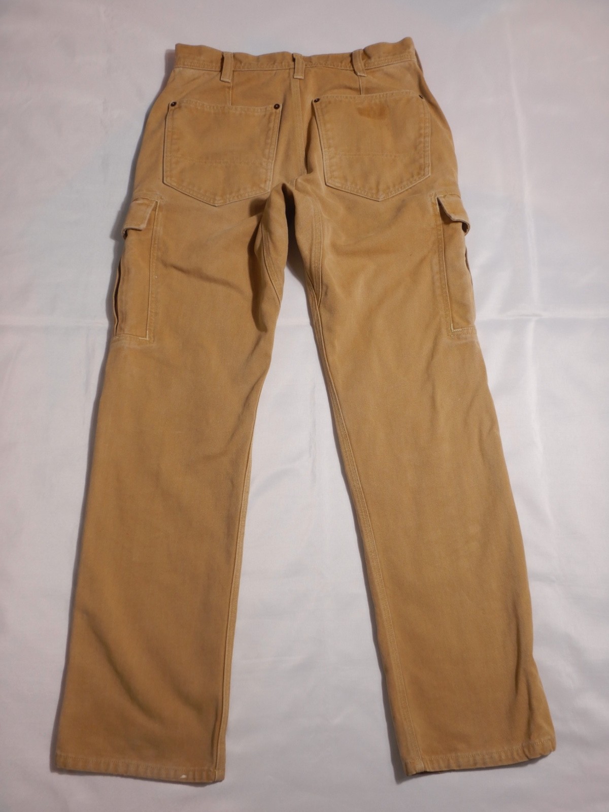 Patagonia IRON FORGE Hemp Canvas Cargo Pants FLAWS Coriander Size 32 X 33