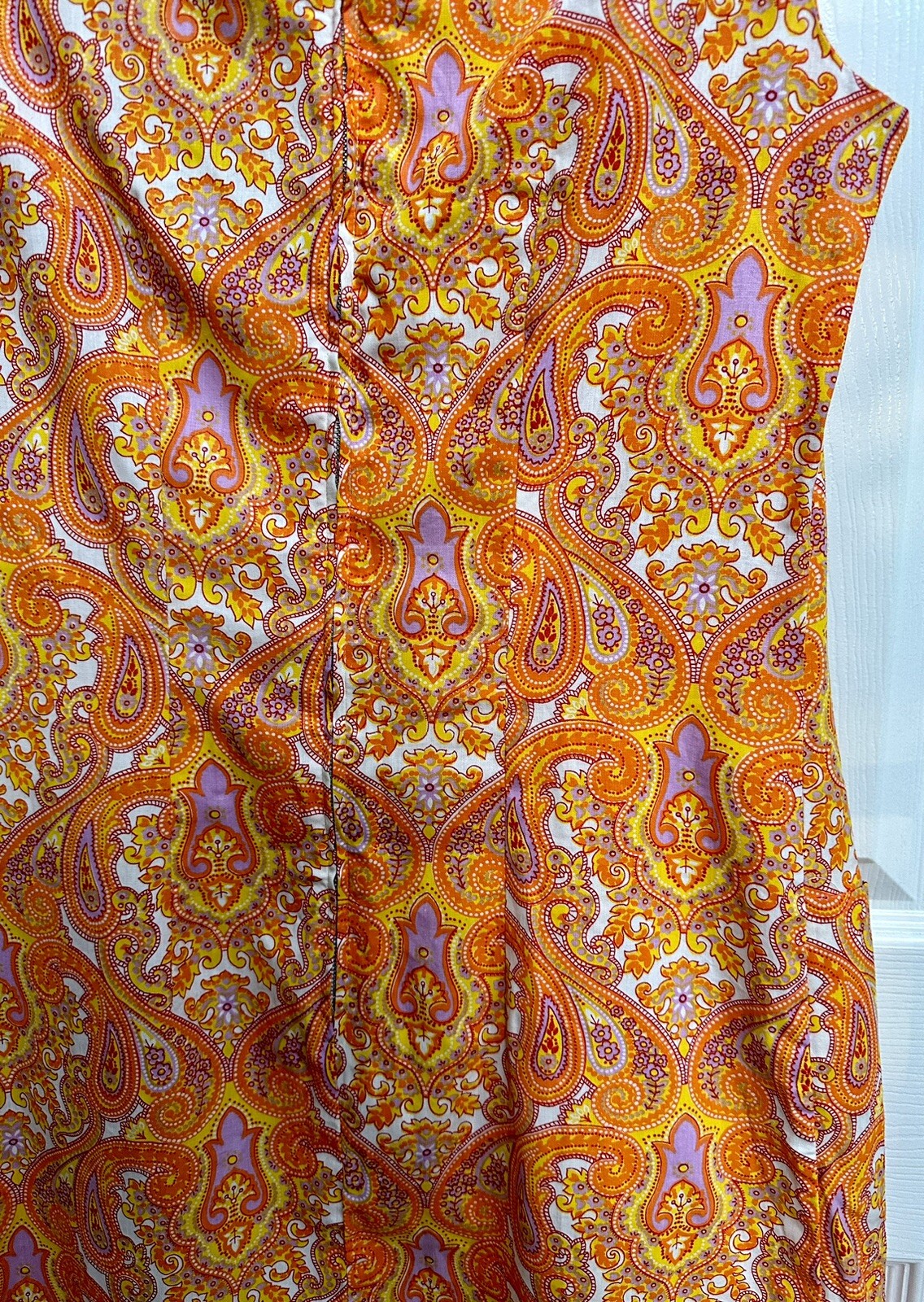 Vintage 1960s Shaker Square Bill Sims SZ 14 Mod Sheath Dress Never Worn/Washed