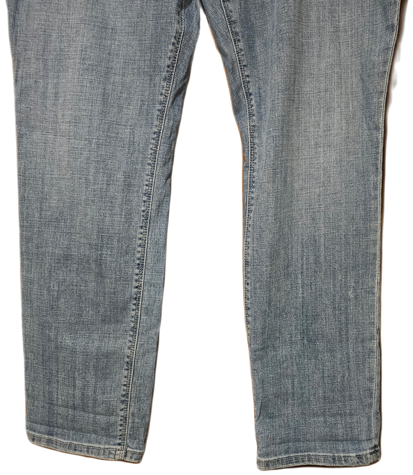 LAURIE FELT Classic Boyfriend Light Blue Jeans Size 16 Straight Stretch NWT