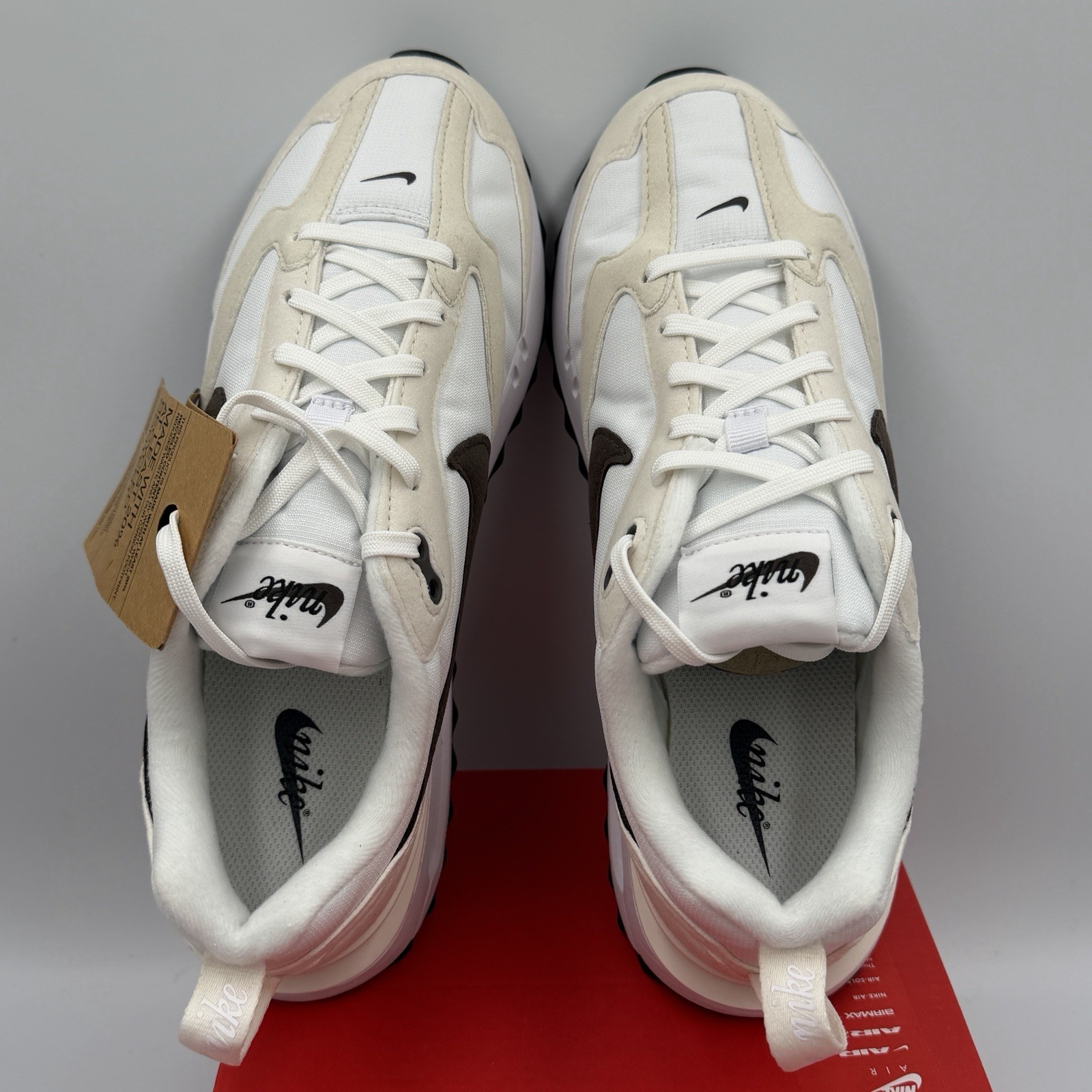 Nike Air Max Dawn White /Baroque Brown DC4068-102 Women’s Size 9 Sneakers