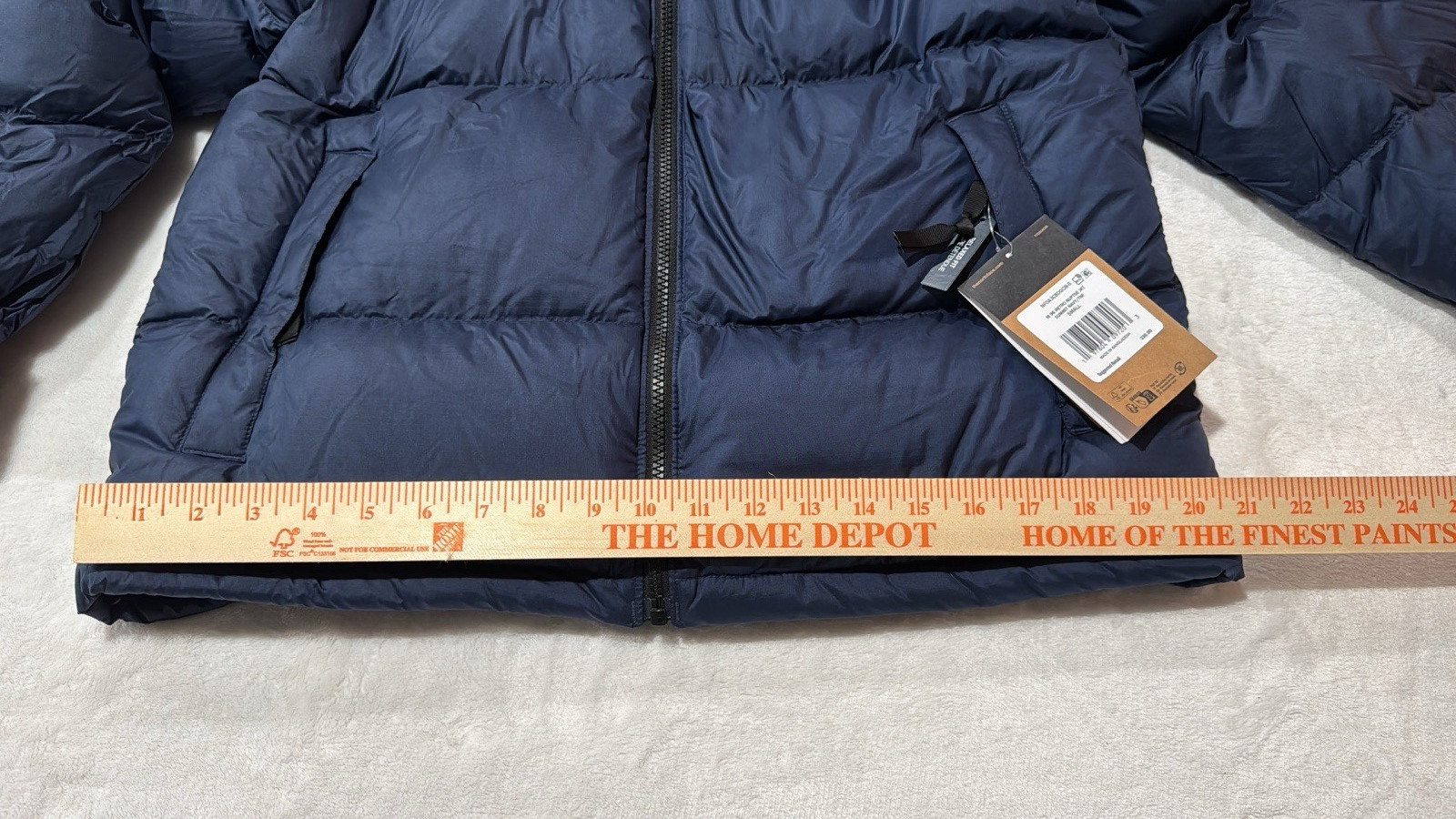 North Face Men’s M 96 Retro Nuptse JKT Summit Jacket, Size S -Navy/ TNF 0003