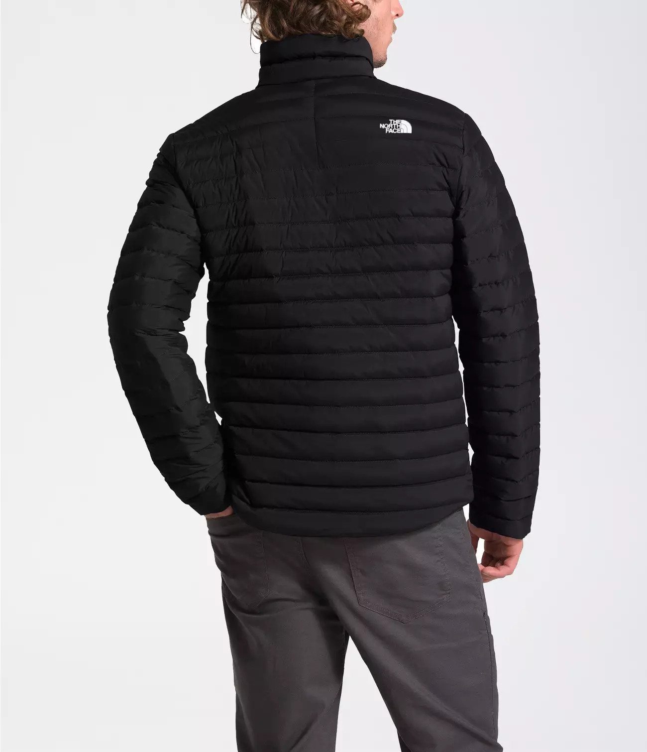 The North Face Mens Minoqua Insulated 550-Down FZ Puffer Jacket Black NWT $180