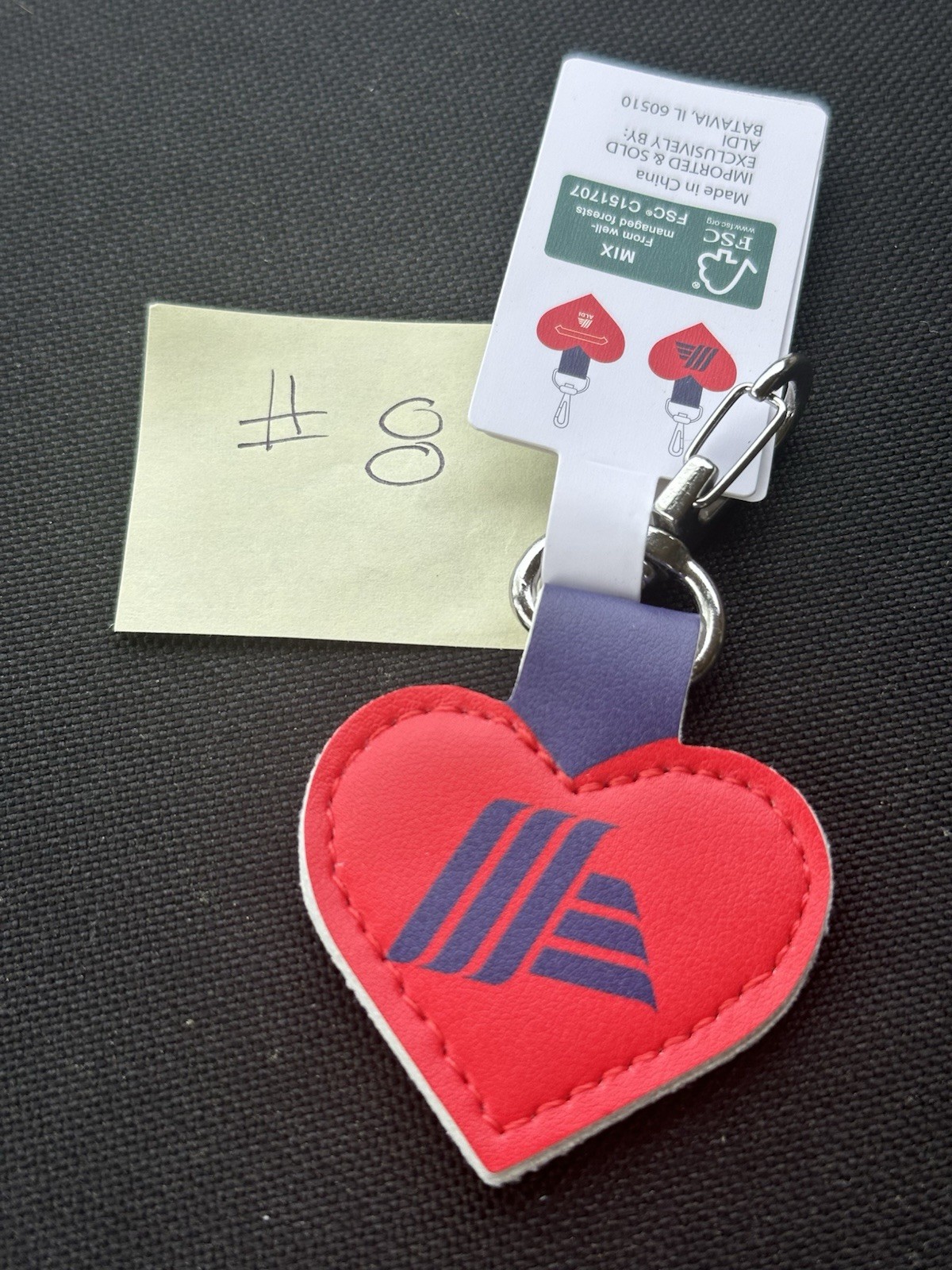 Aldi Shopping Cart Quarter Holder Keychain ~ You Choose ~ New with tags