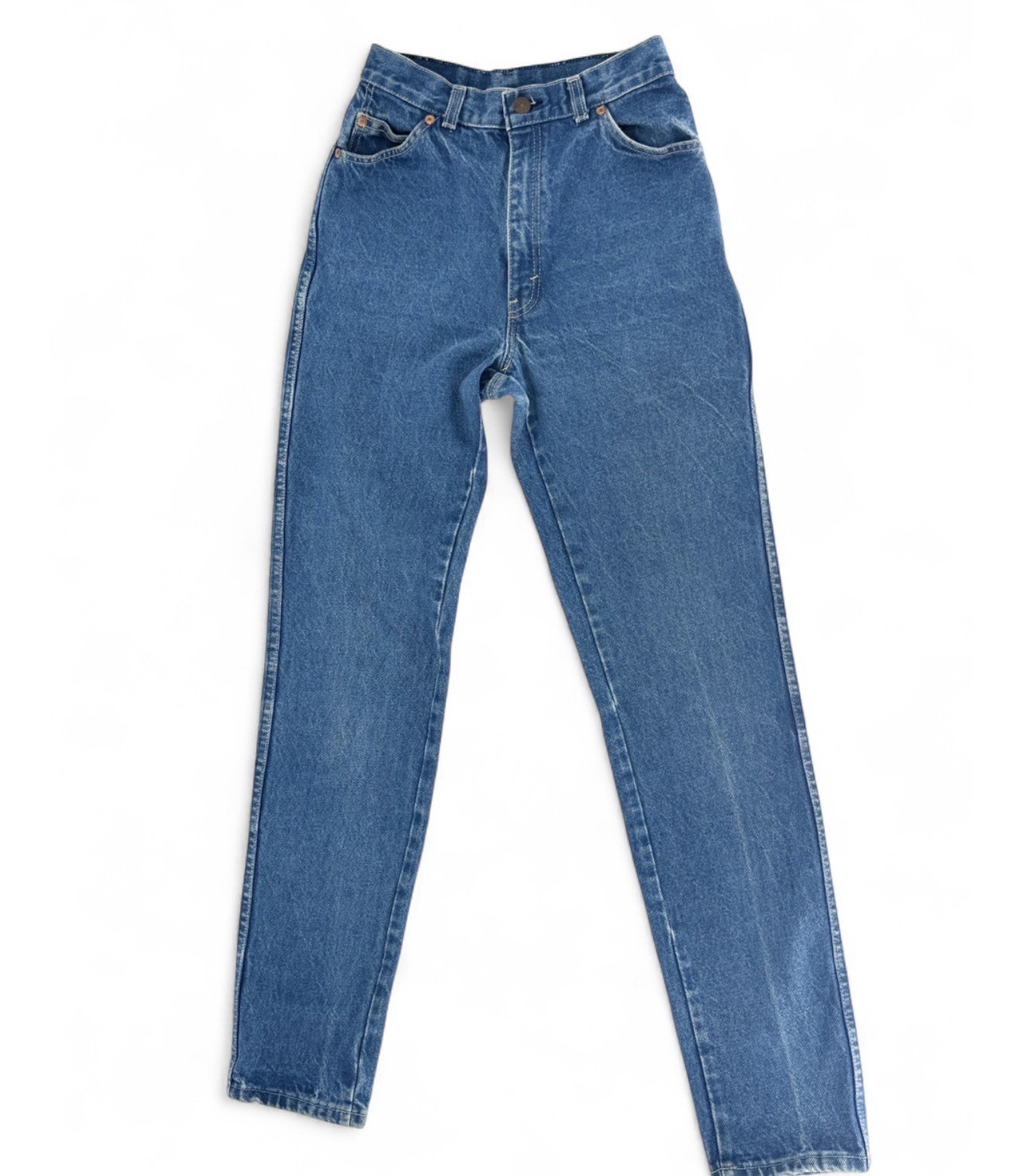 Vintage 573 Levi’s 7M 1970s-1980s White Tag High Waist Mom Jeans | Made in USA
