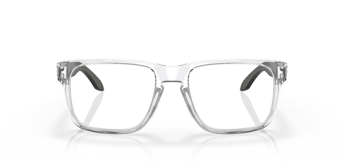 Oakley Holbrook Polished Clear Frame M (131mm) Fit Regular – High Bridge Fit