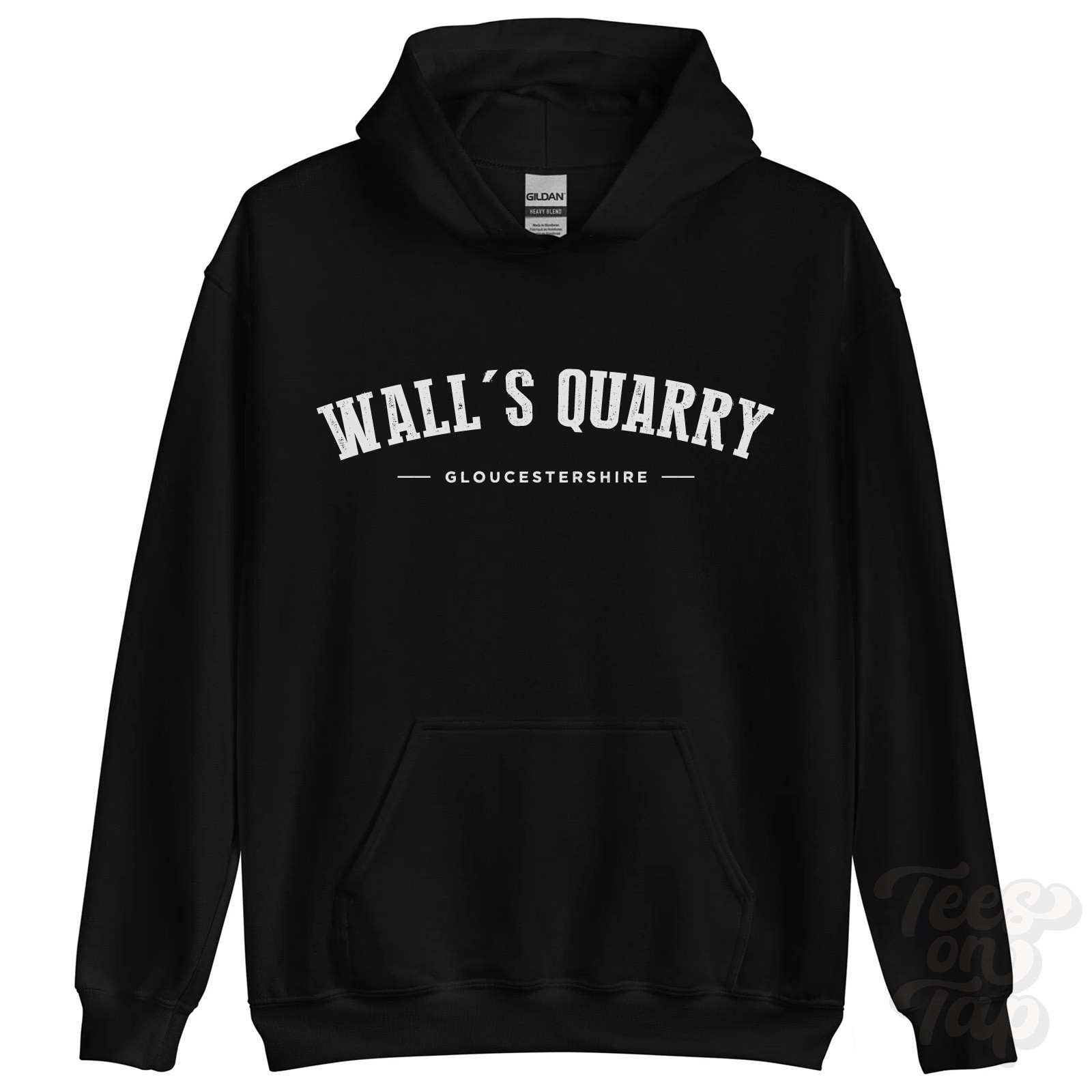WALL’S QUARRY GLOUCESTERSHIRE HOODIE Minchinhampton Burleigh Stroud England