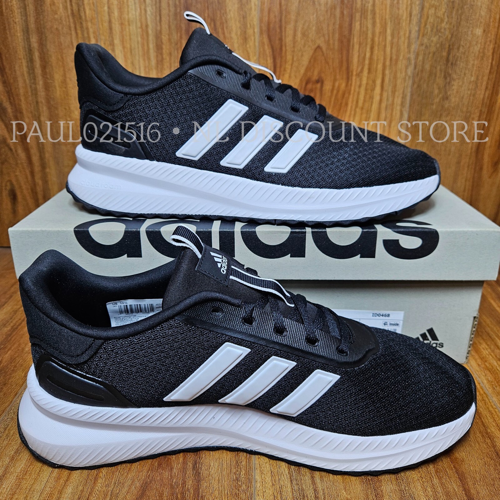 ADIDAS Men’s X_PLR Path Cloudfoam Running Sneakers Shoes ~ Black ~ Size US 10.5