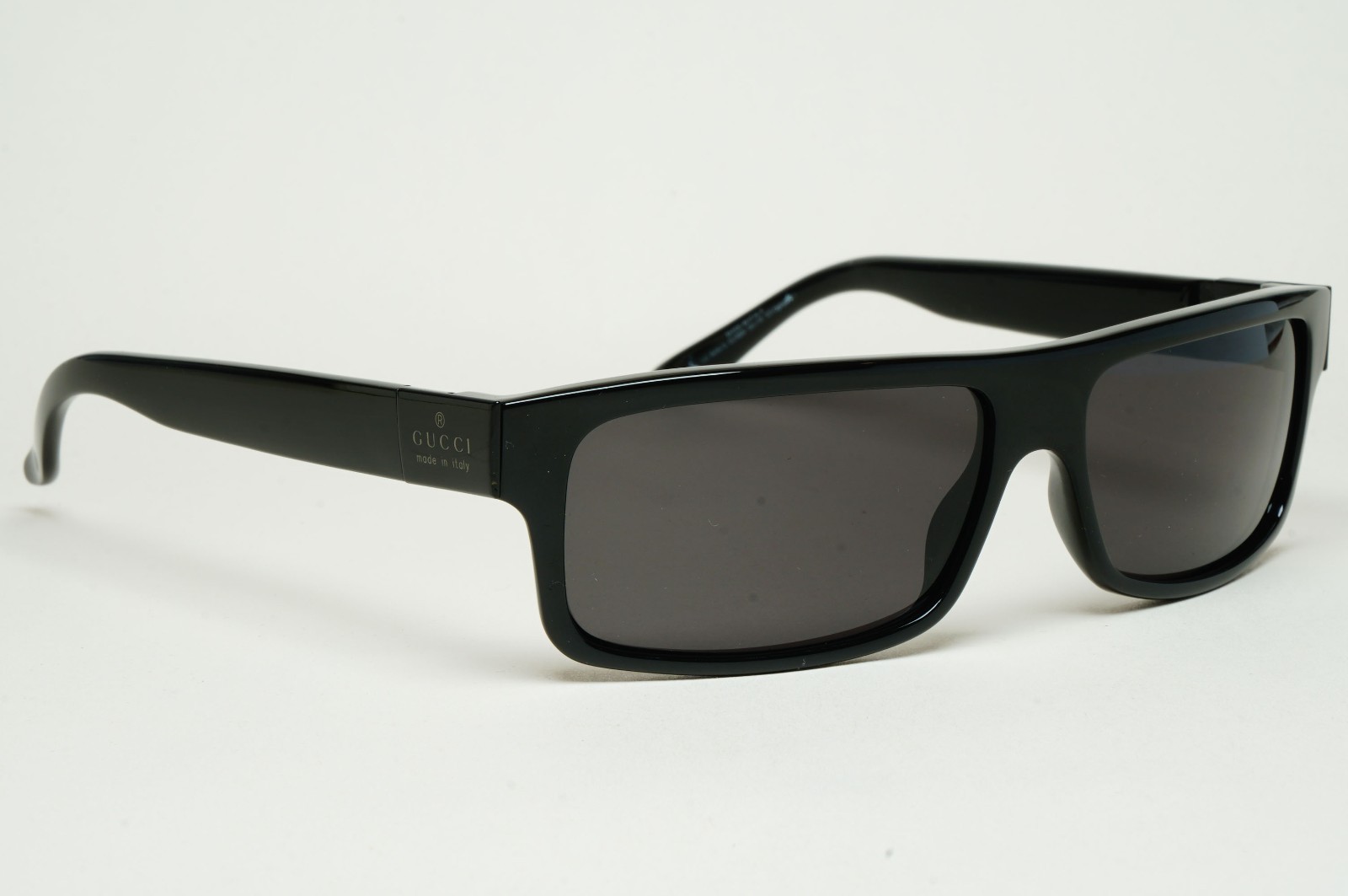 Gucci Sunglasses 2005 Vintage Black Rectangle GG 1606/S D28BN 56mm 301225
