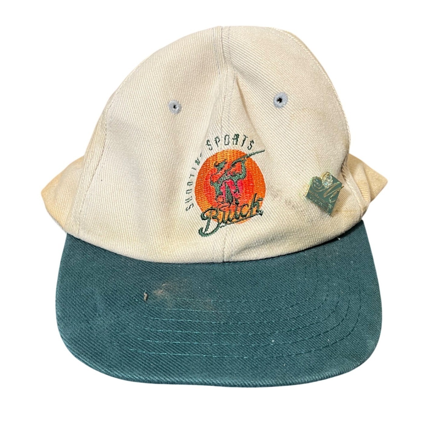 Vtg Buick Masters Skeet Championship Hat Shooting Sports 1998 Logo Baseball Cap