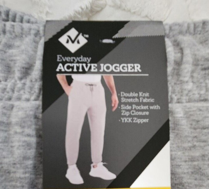 Men’s Everyday Active Jogger Pants/Lt.Gray color/sizes from S – XXL