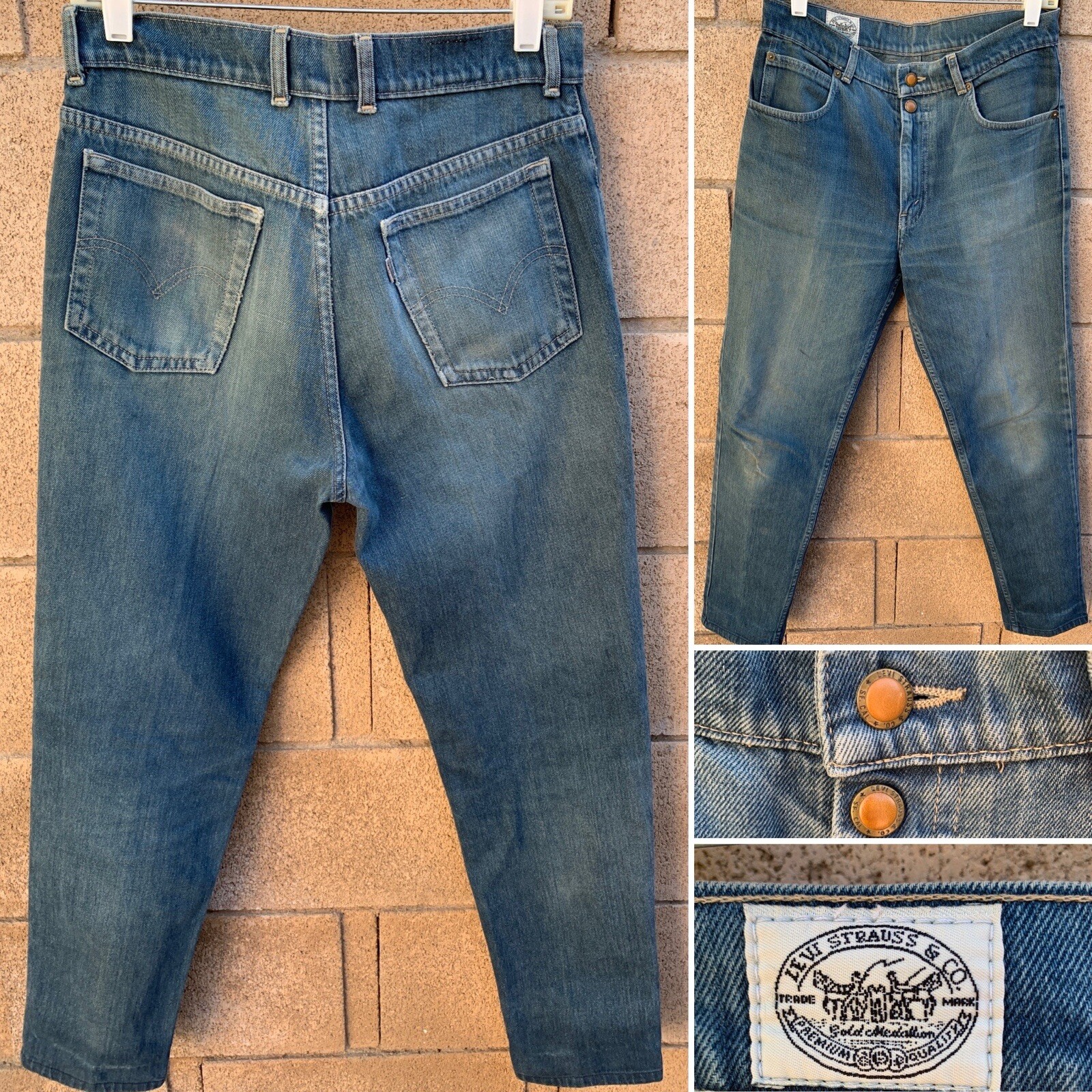 Levi Strauss & Co Gold Medallion Levis Jeans 31.5 In Waist 29 In Inseam