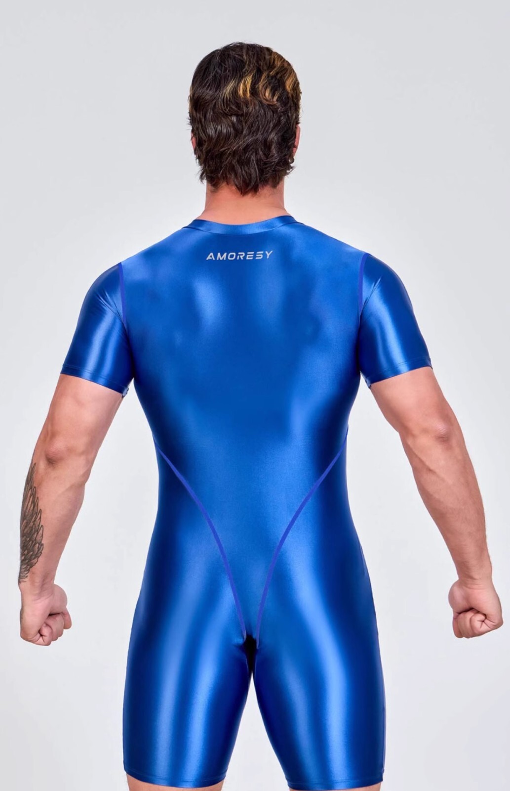 AMORESY Olympus Men’s Tracksuits Jumpsuits Bodysuit Tights Overalls Suits Cyclin