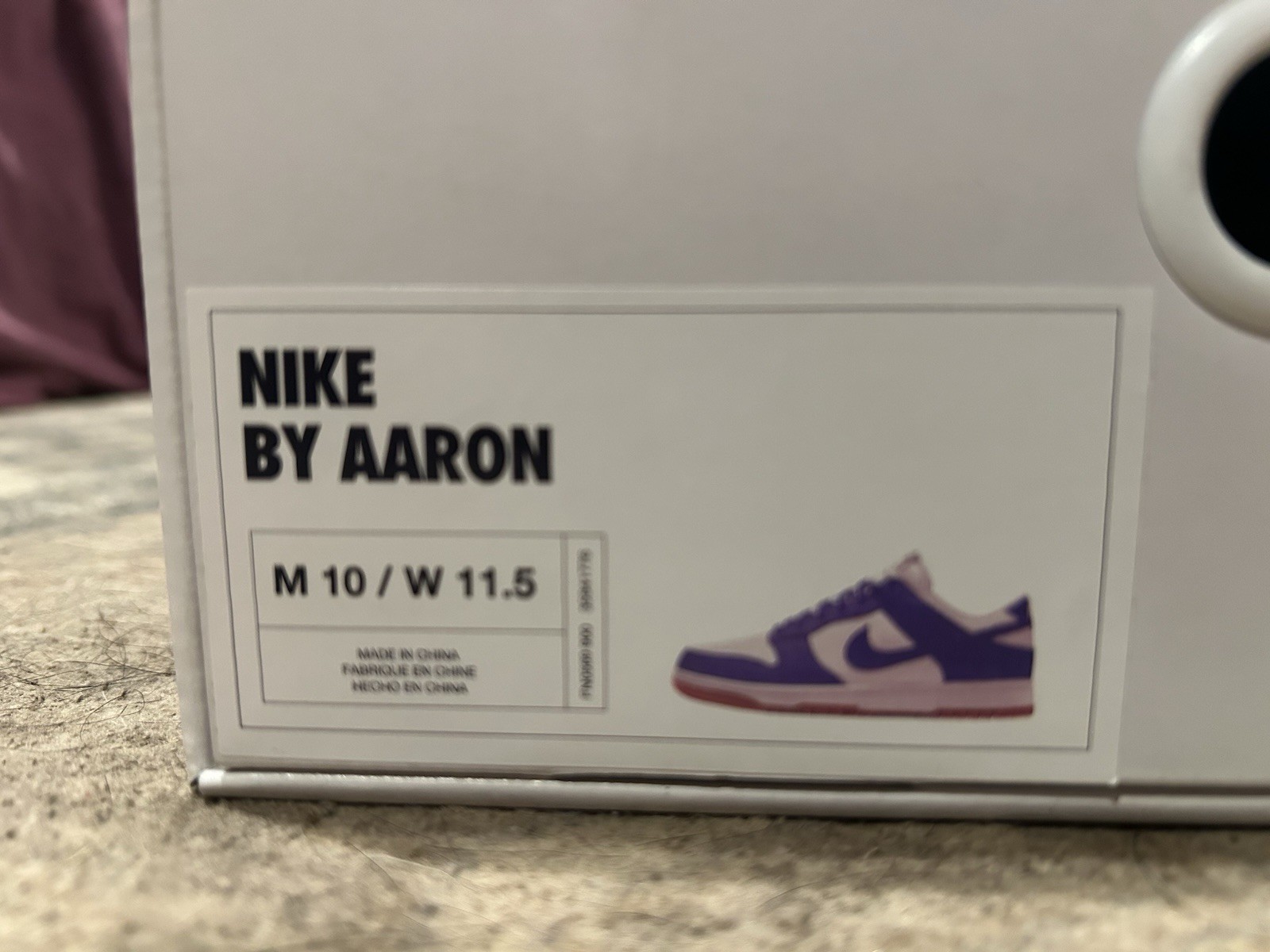 Size 10 – Nike Dunk Low by You Dodgers