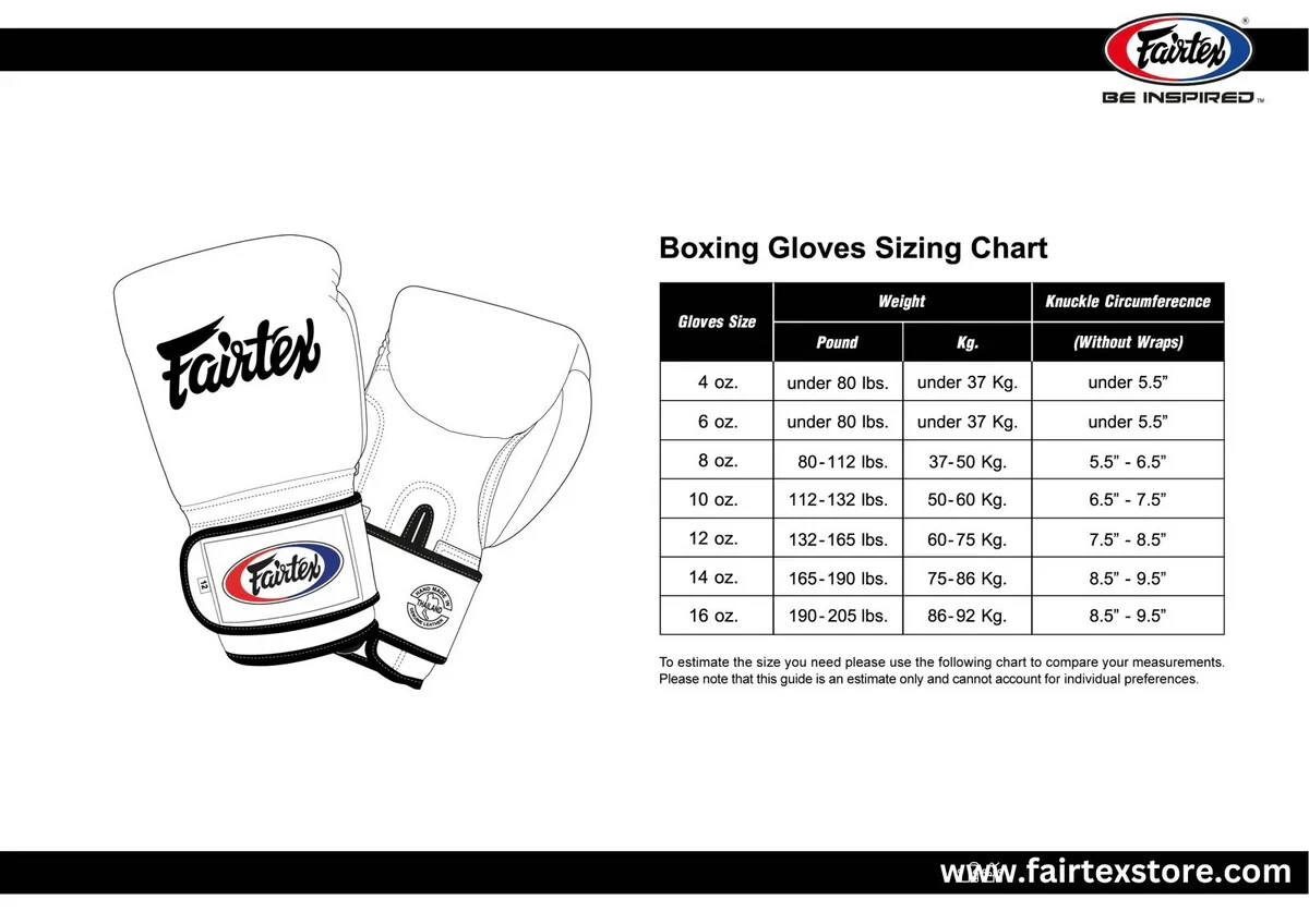 Fairtex BGV1 Muay Thai Boxing Glove Stars Red (16oz)