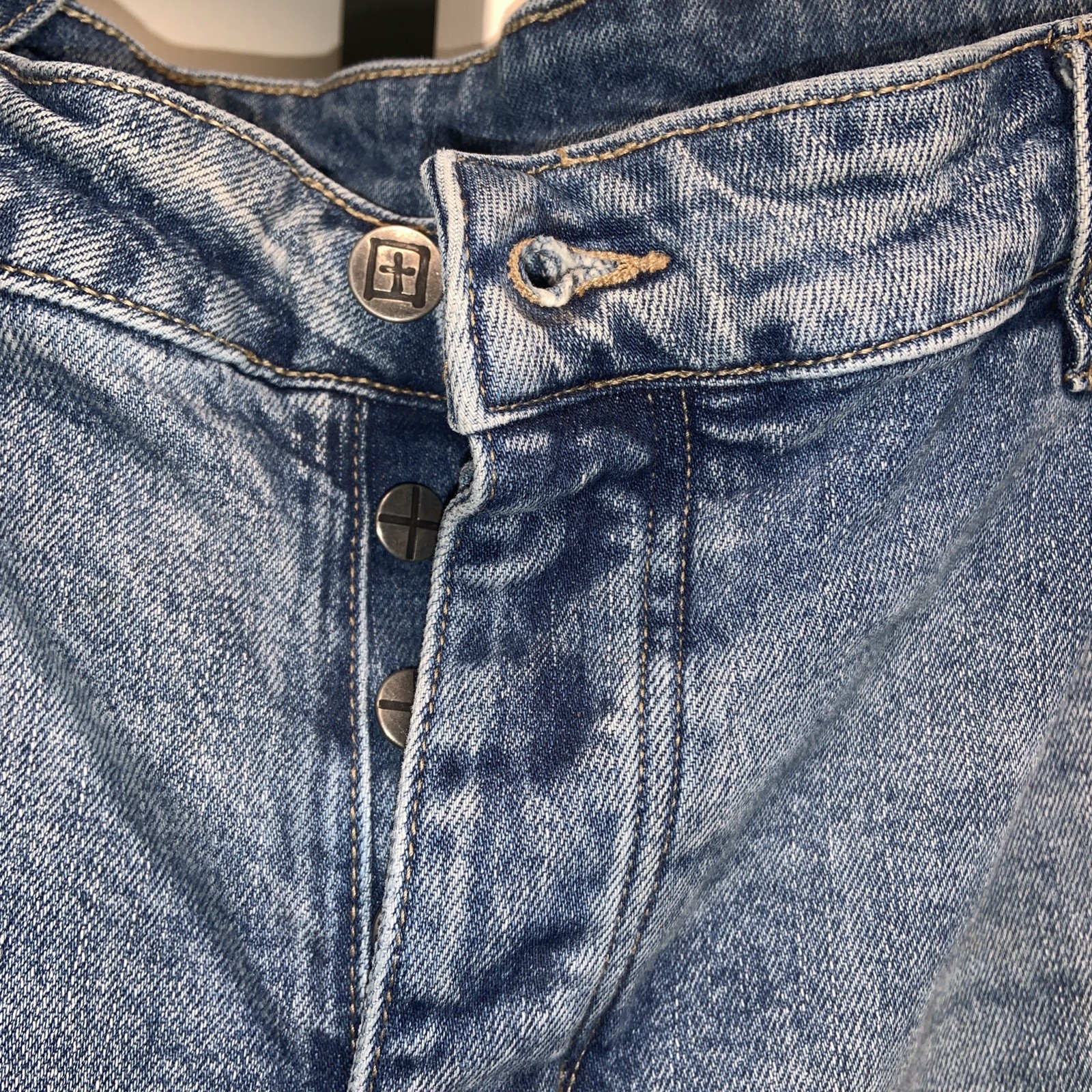 Ksubi Jeans Men Size 40 Model Van Winkle Hunter Button Fly