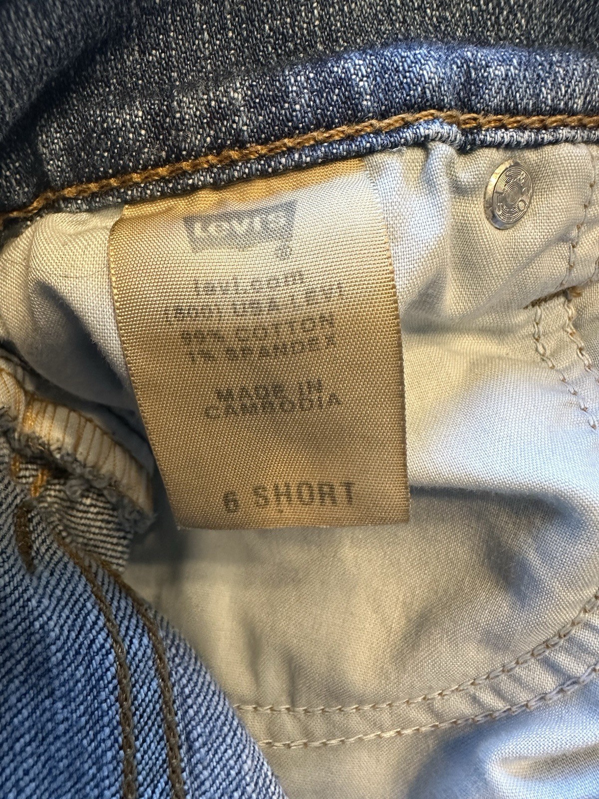 Levi’s 515 Bootcut Jeans 6 Short Pre-owned