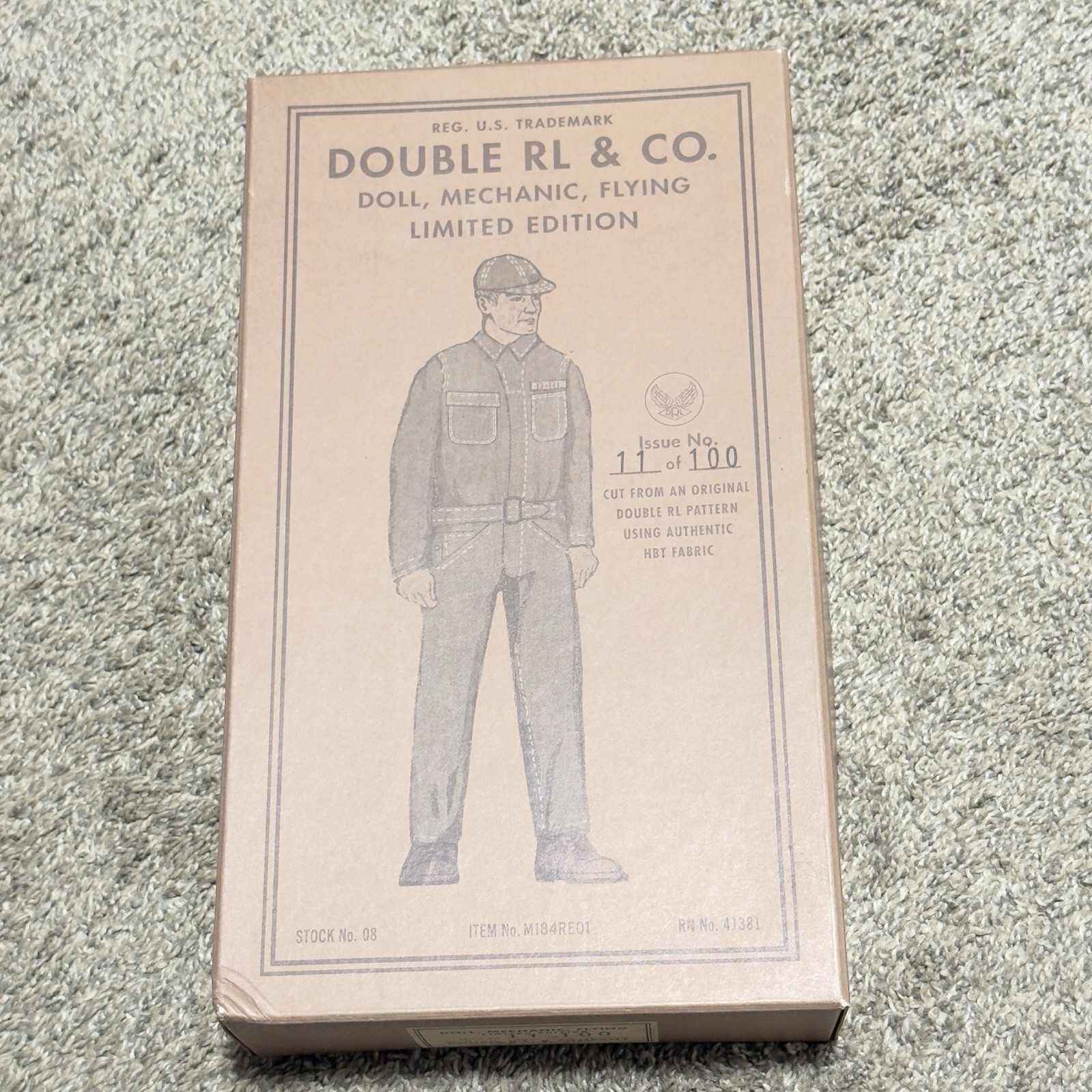 RRL Ralph Lauren Limited-Edition Mechanic Doll -RARE 11/100 NIB