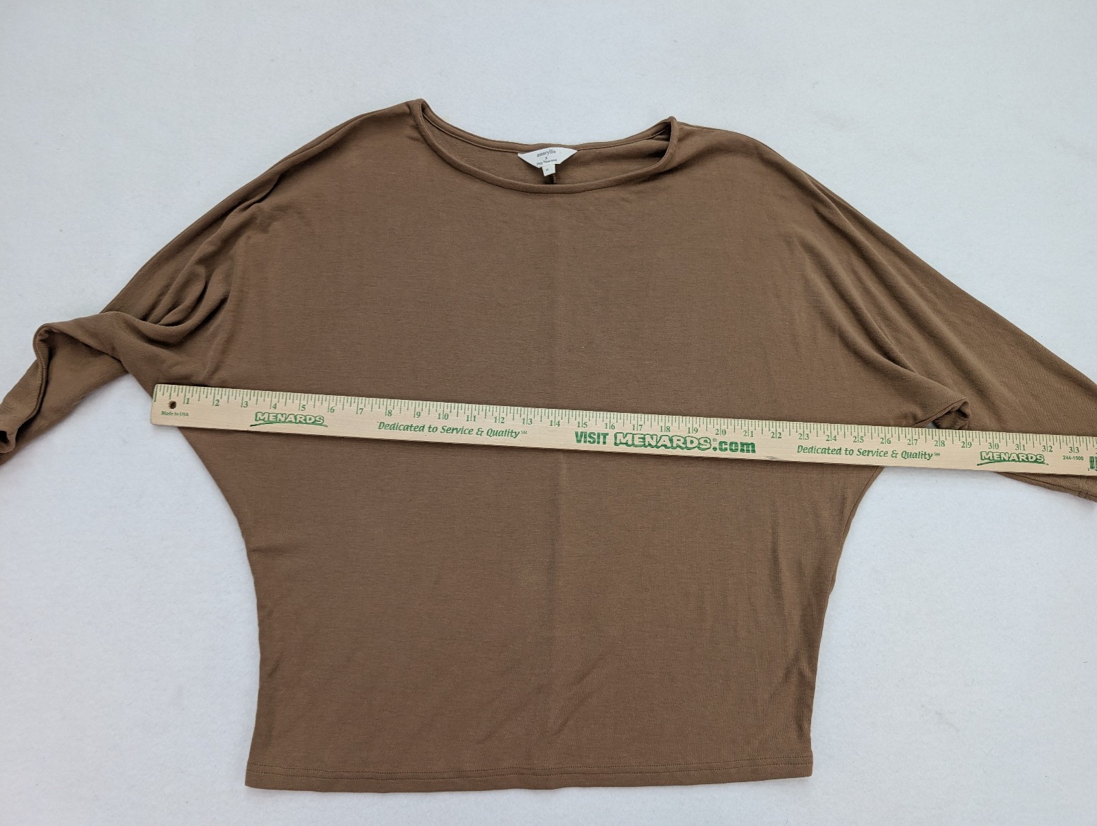 Amaryllis x Hey Nasreen Women’s Top Size M Brown Dolman Sleeve