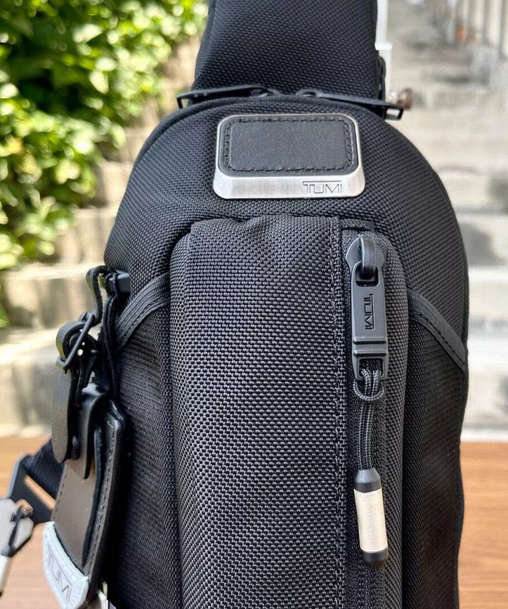 New Tumi Alpha Bravo Esports Pro Sling Crossbody Bag Black Outlet products