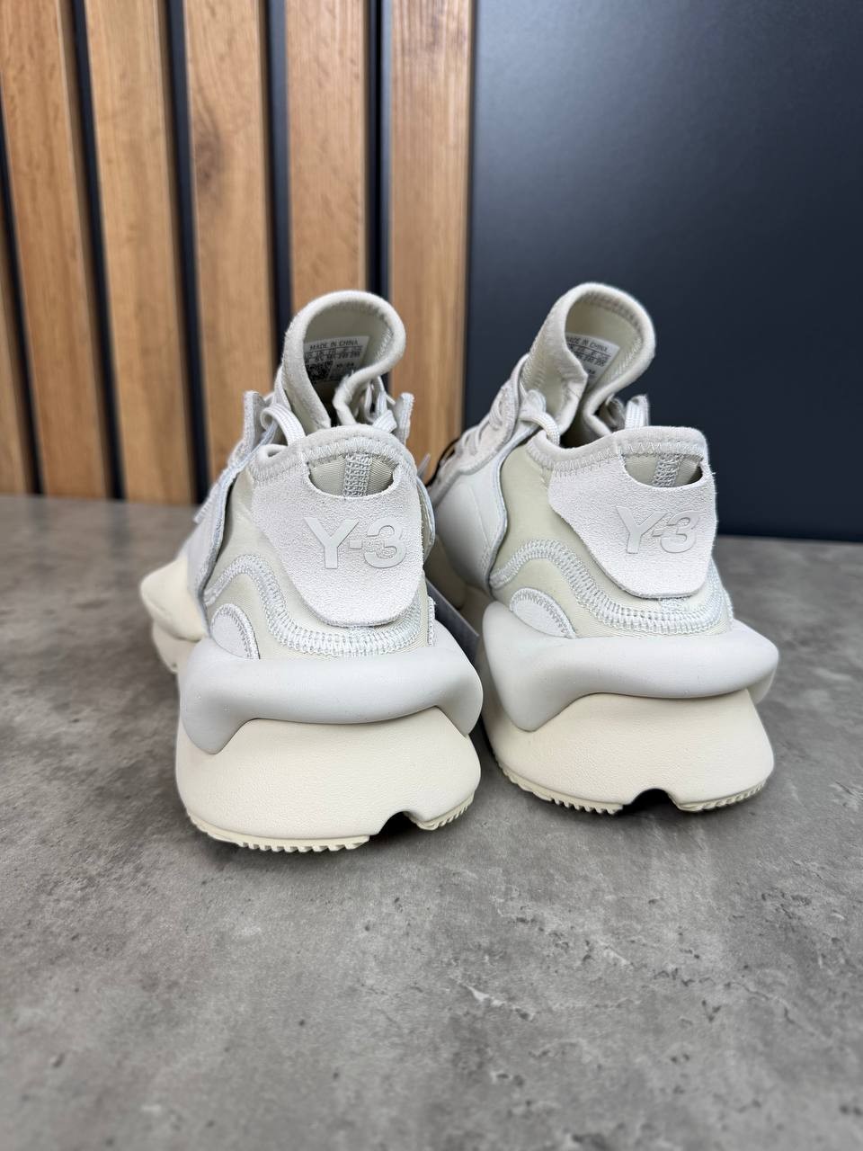 Y-3 Kaiwa JQ2454 Beige Sneakers Size 38 2/3
