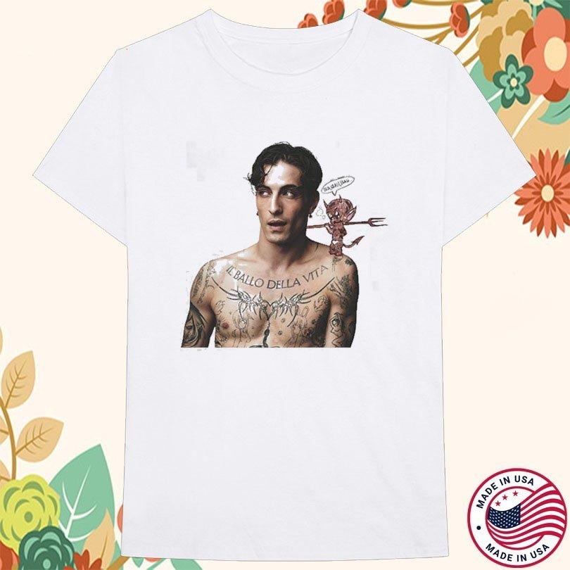 Damiano David Gift For Fans Heavy Cotton White S-5XL T Shirt NP071