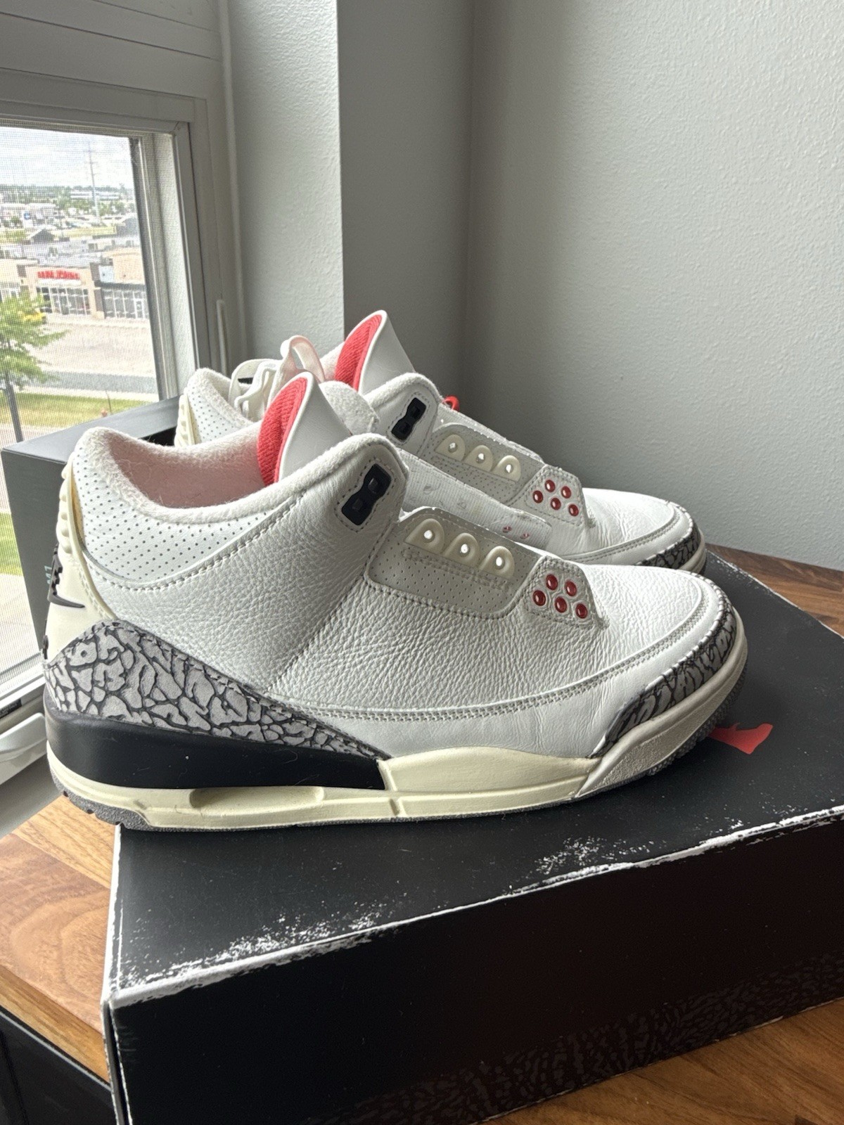 Nike Air Jordan 3 Retro White Cement Reimagined White/Red/Black DN3707-100