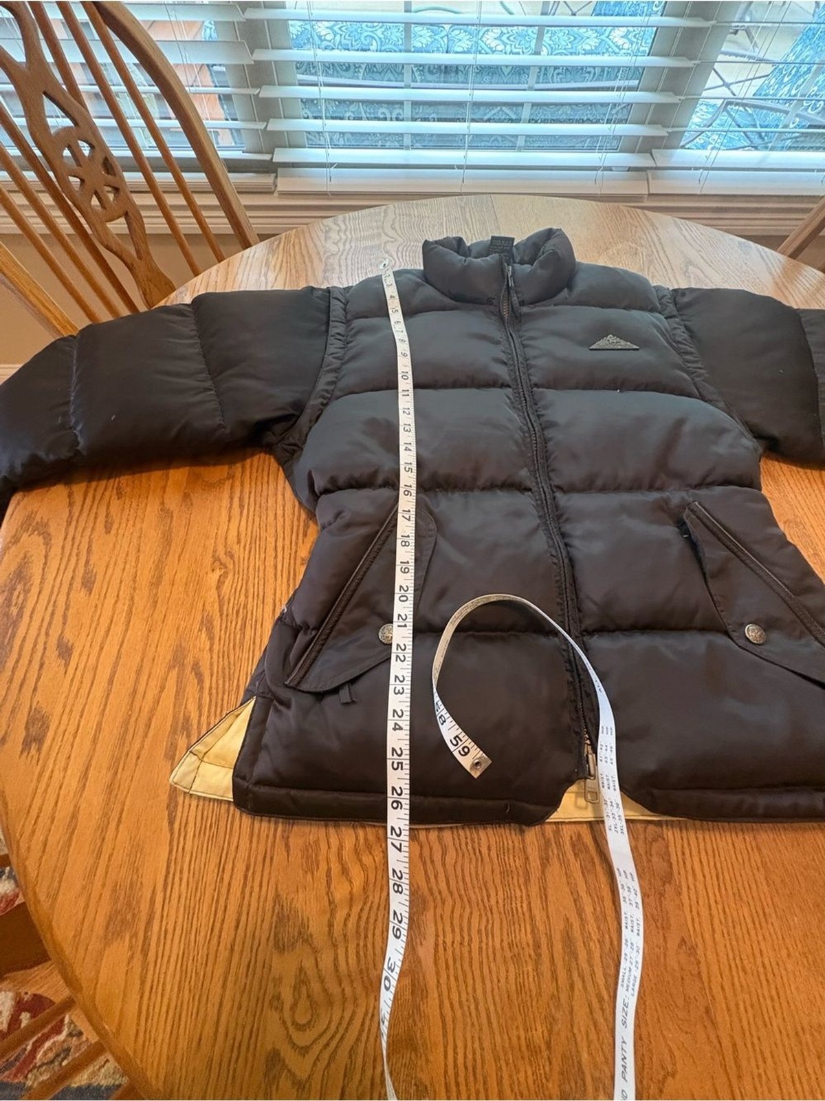 VINTAGE MOUNTAIN HORSE Black Down Puffer Jacket Vest Zip off Sleeve Equestrian S