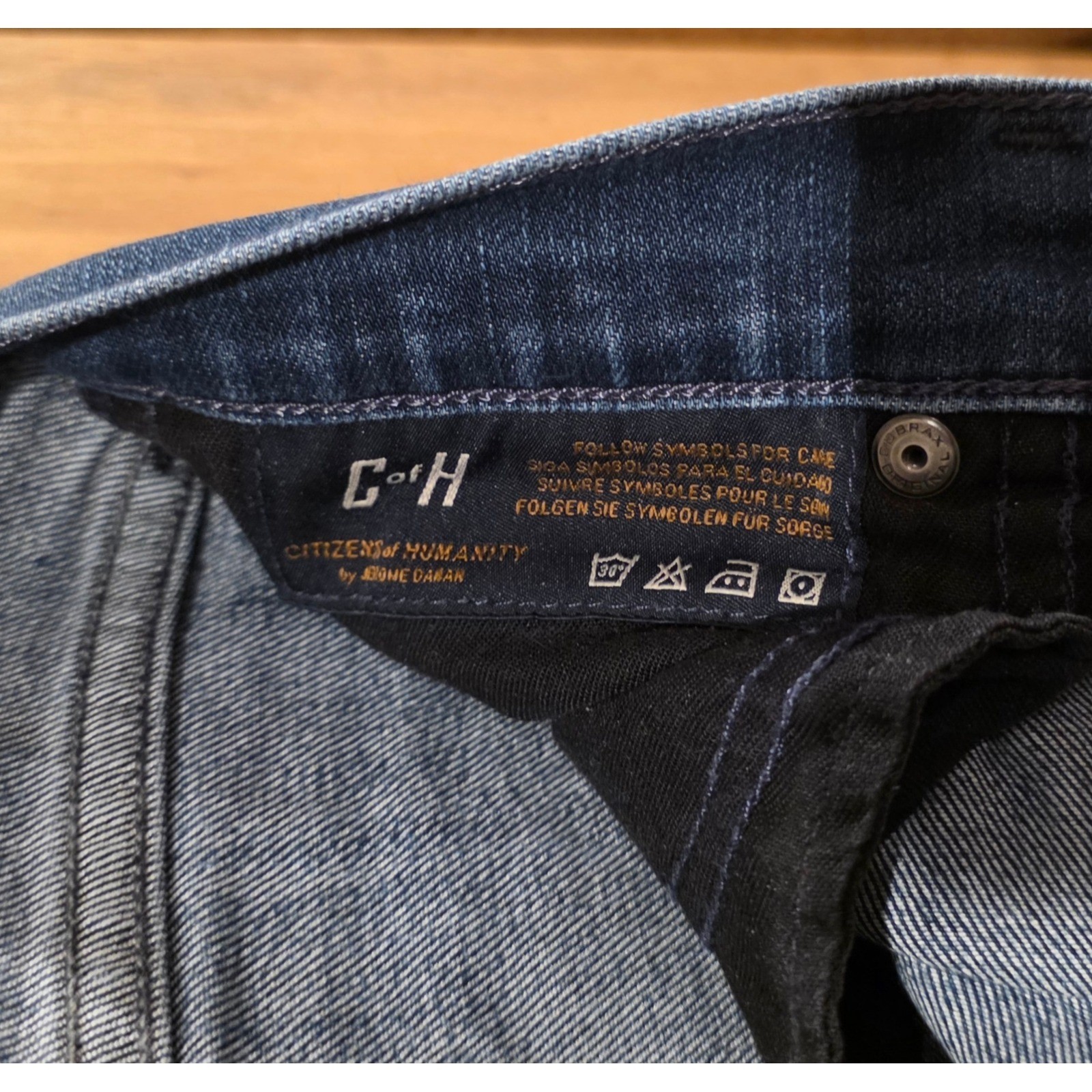 Citizens of Humanity Rocket Jeans Womens Size 28 Blue Excellent High Rise Skinny